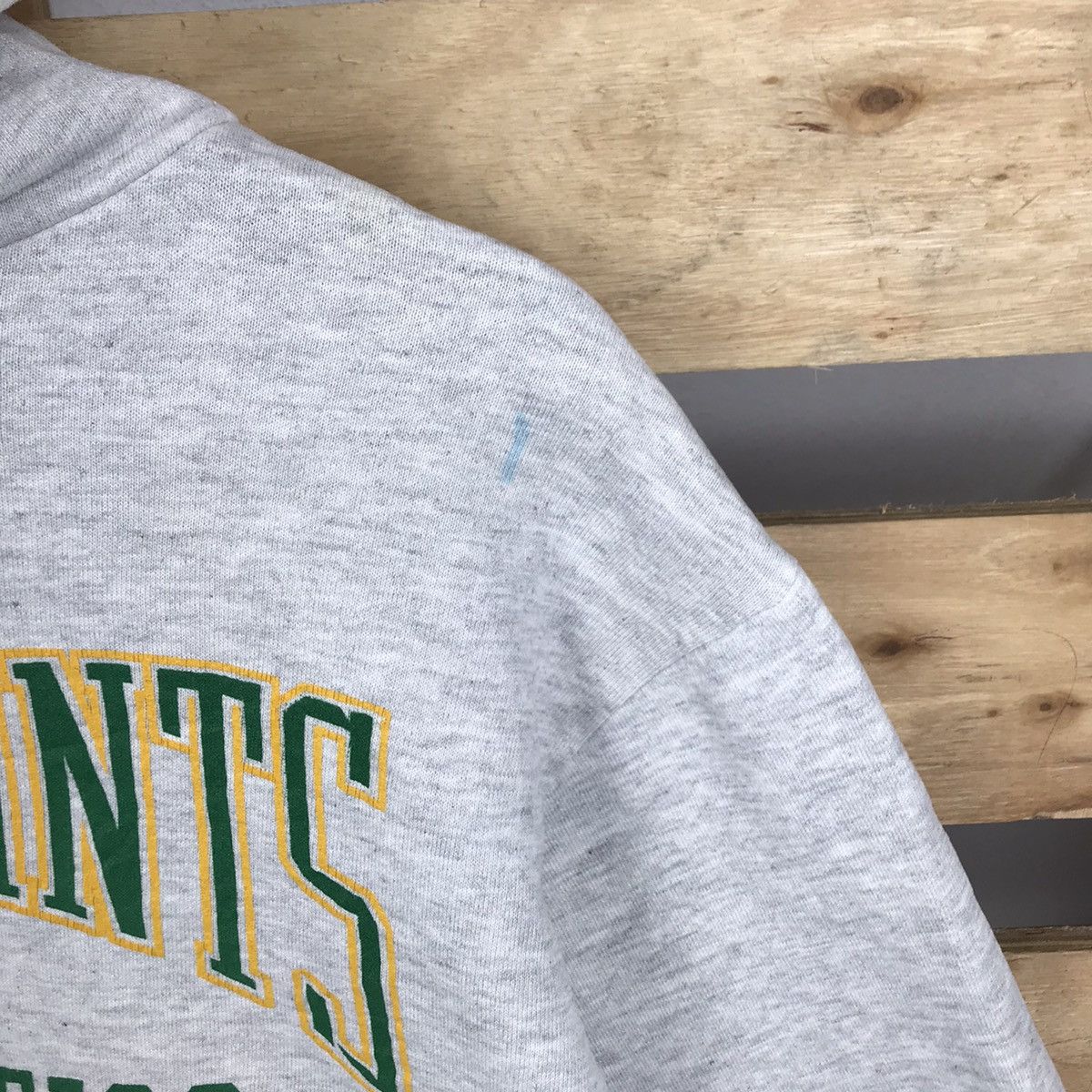 Jerzees × Vintage Vintage All Saints Athletic Spellout Hoodie Sweatshirt Size US M / EU 48-50 / 2 - 5 Thumbnail