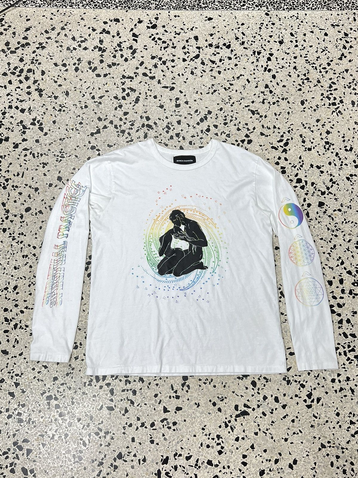 BIANCA CHANDON SPIRITUAL PRACTICE SEX LONGSLEEVE TEE
