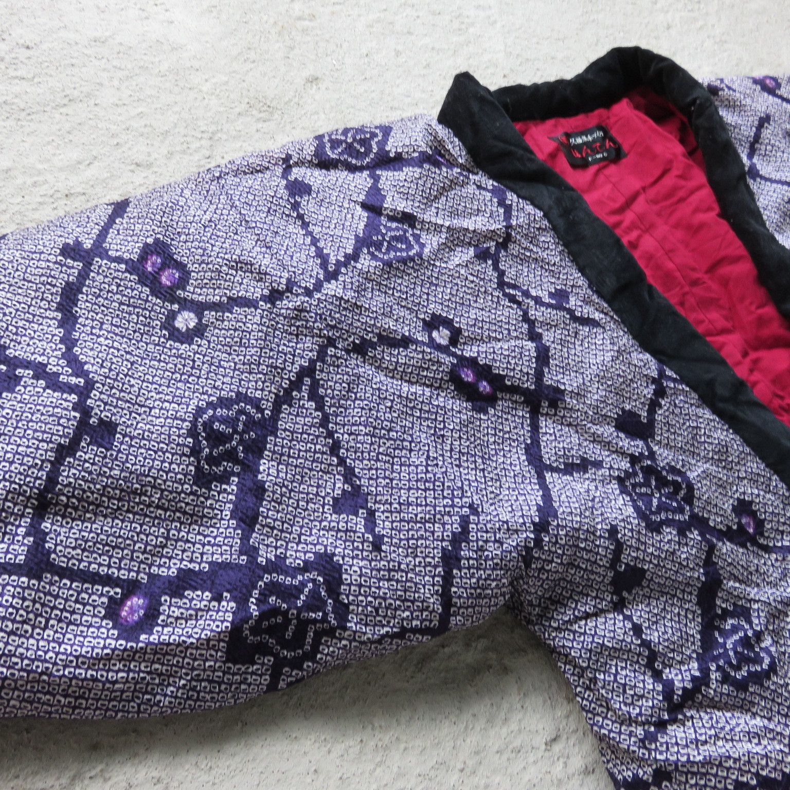 Japanese Brand Kimono Tribal Abstract Puffer Down Cardigan Size US L / EU 52-54 / 3 - 4 Thumbnail