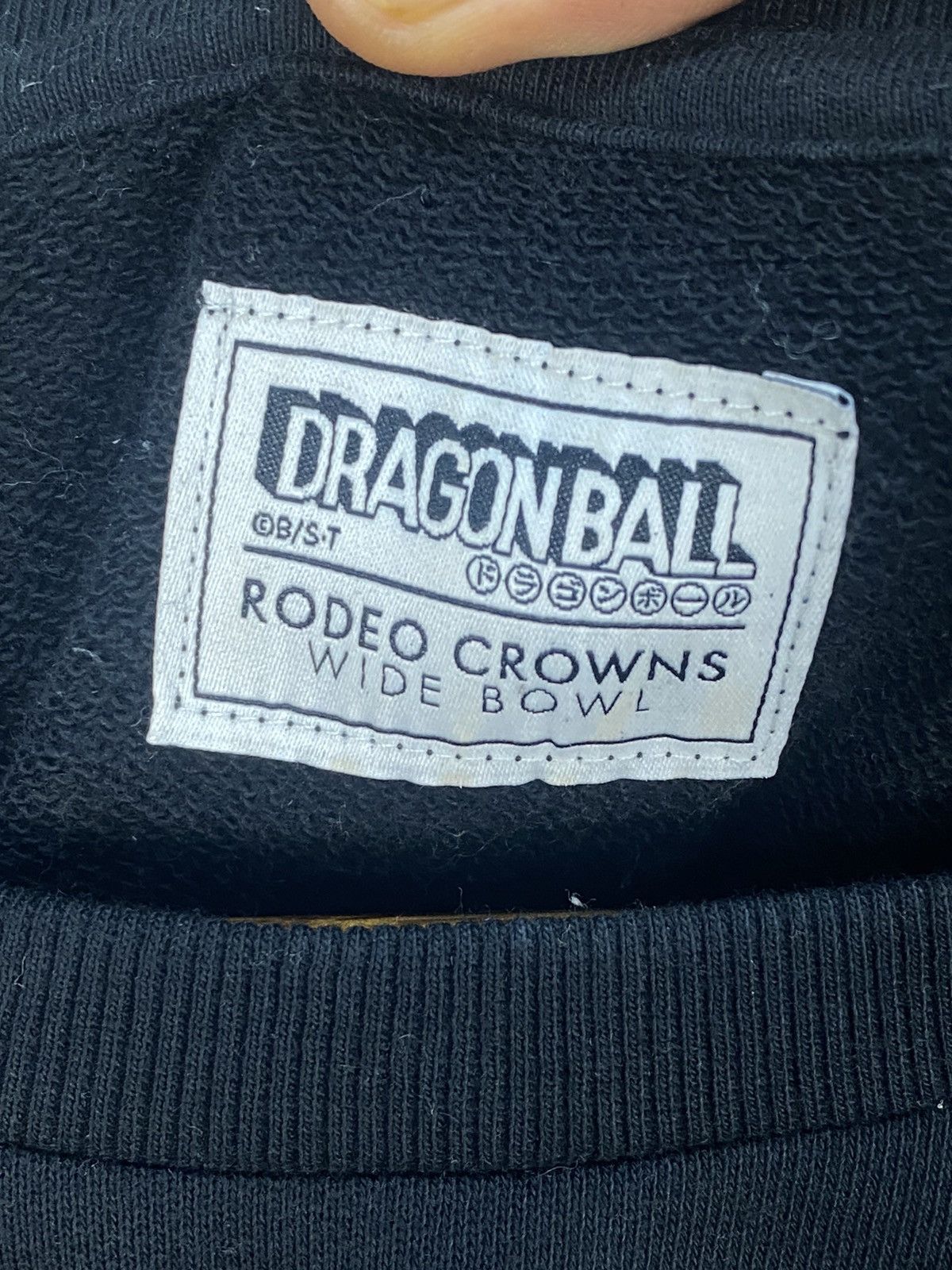 Anime Dragon Ball X Rodeo Crowns Sweatshirt Size ONE SIZE - 6 Thumbnail