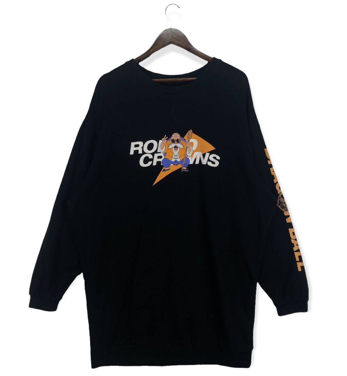 Anime Dragon Ball X Rodeo Crowns Sweatshirt Size ONE SIZE - 2 Thumbnail