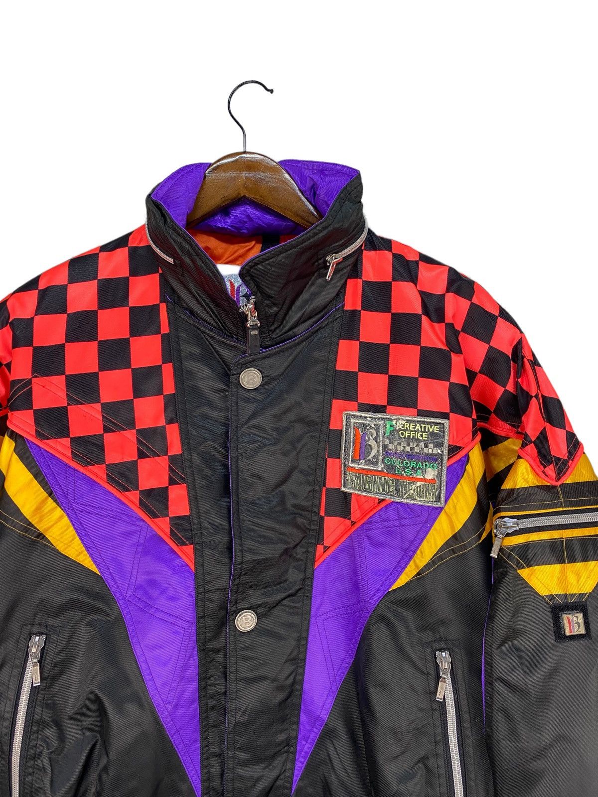 Burton Vintage Burton Racing Team Ski Jacket Size US L / EU 52-54 / 3 - 2 Thumbnail