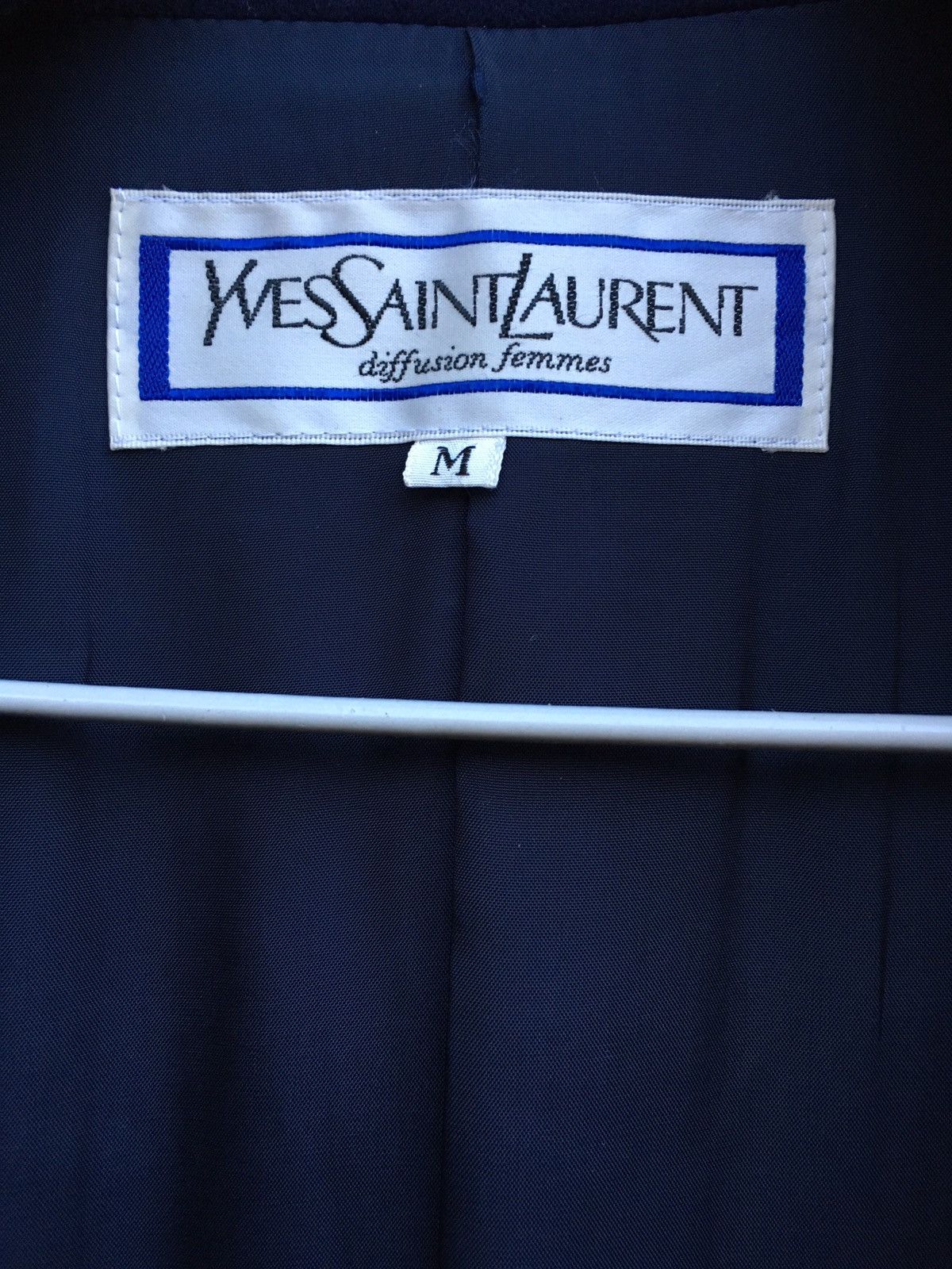 Designer × Yves Saint Laurent Yves Saint Laurent Shawl Collar Long Coat Size US M / EU 48-50 / 2 - 10 Thumbnail