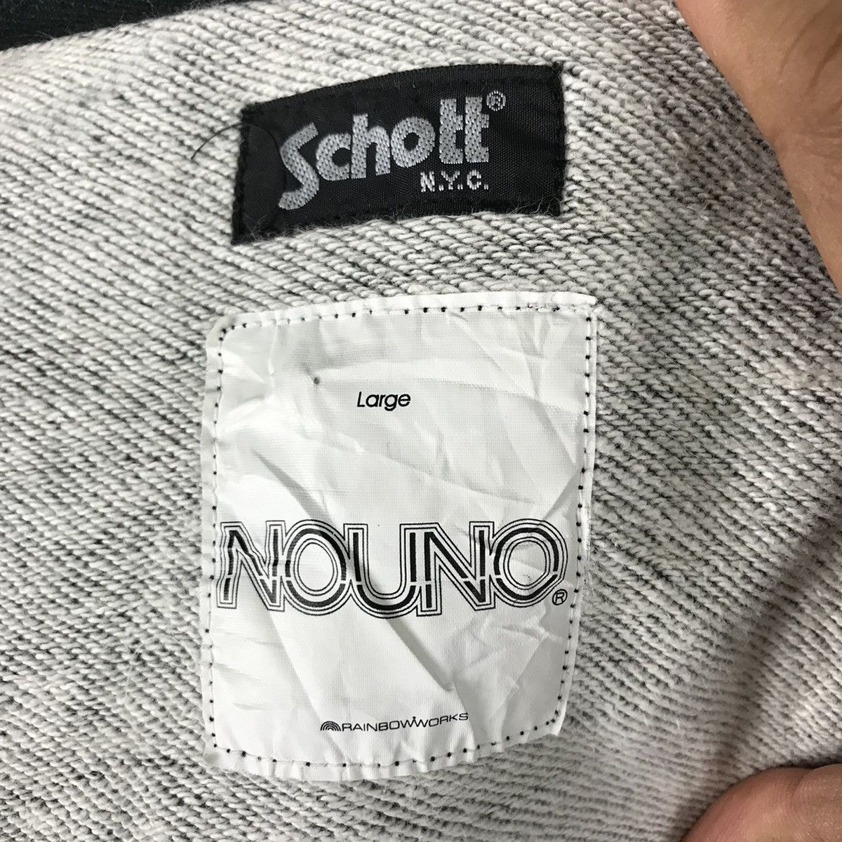 Schott Vintage Schott Nouno Hoodie Size US L / EU 52-54 / 3 - 8 Thumbnail