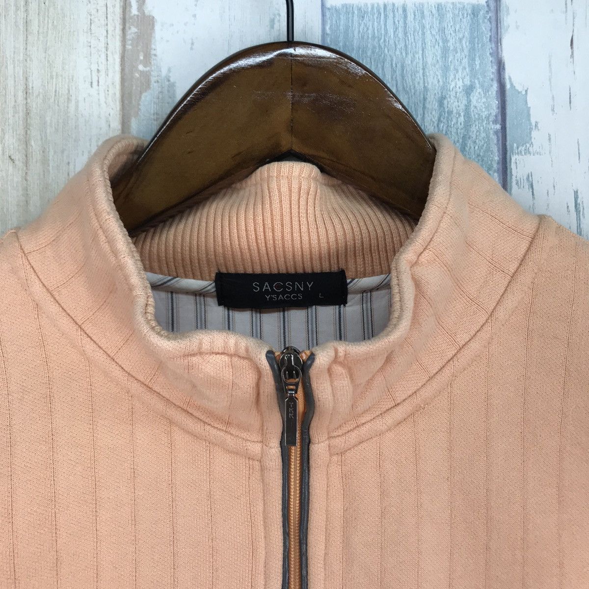 Japanese Brand Sacsny Y’Saccs By Yohji Yamamoto Half Zip Sweatshirt Size US L / EU 52-54 / 3 - 3 Thumbnail