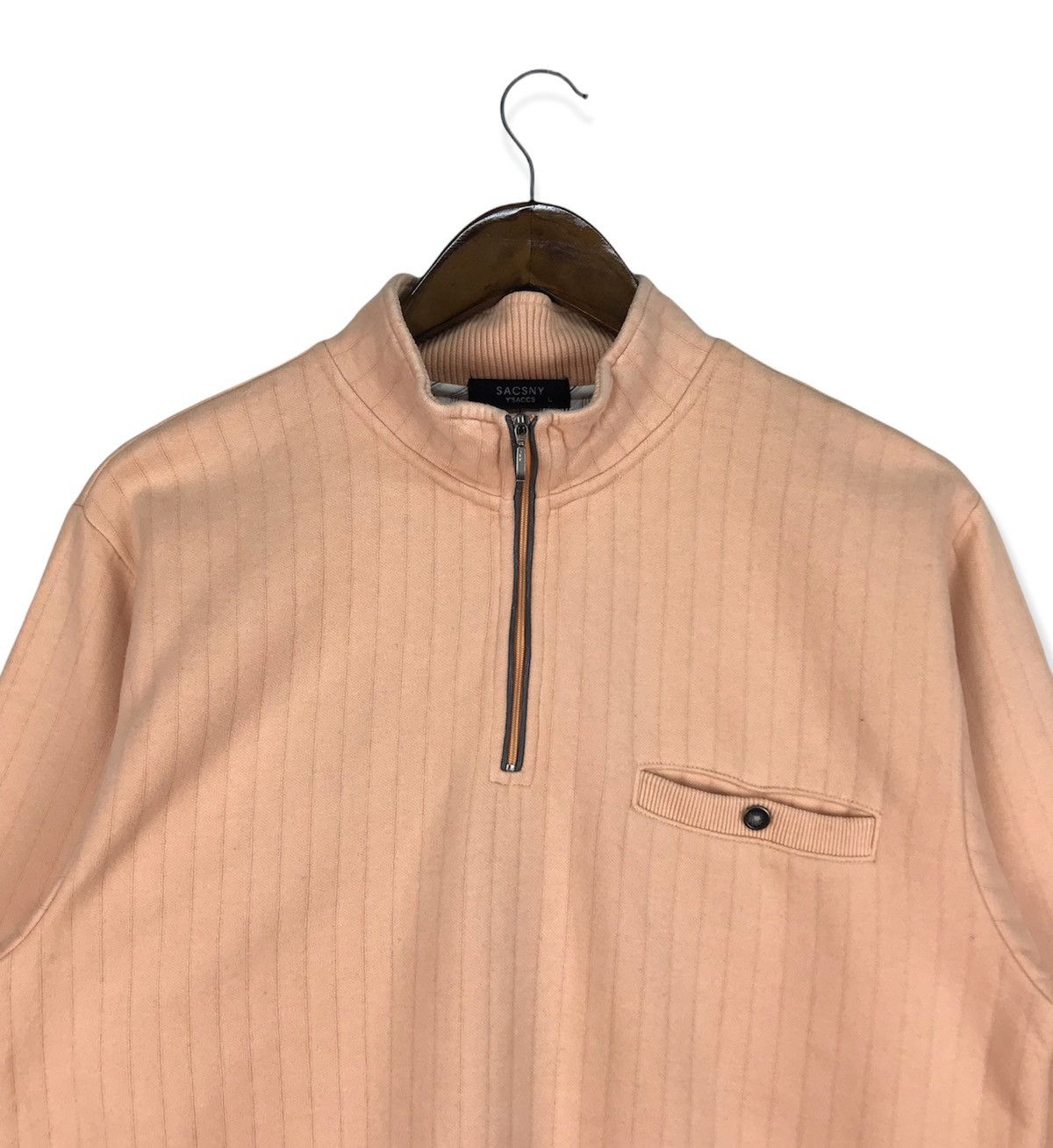 Japanese Brand Sacsny Y’Saccs By Yohji Yamamoto Half Zip Sweatshirt Size US L / EU 52-54 / 3 - 2 Thumbnail