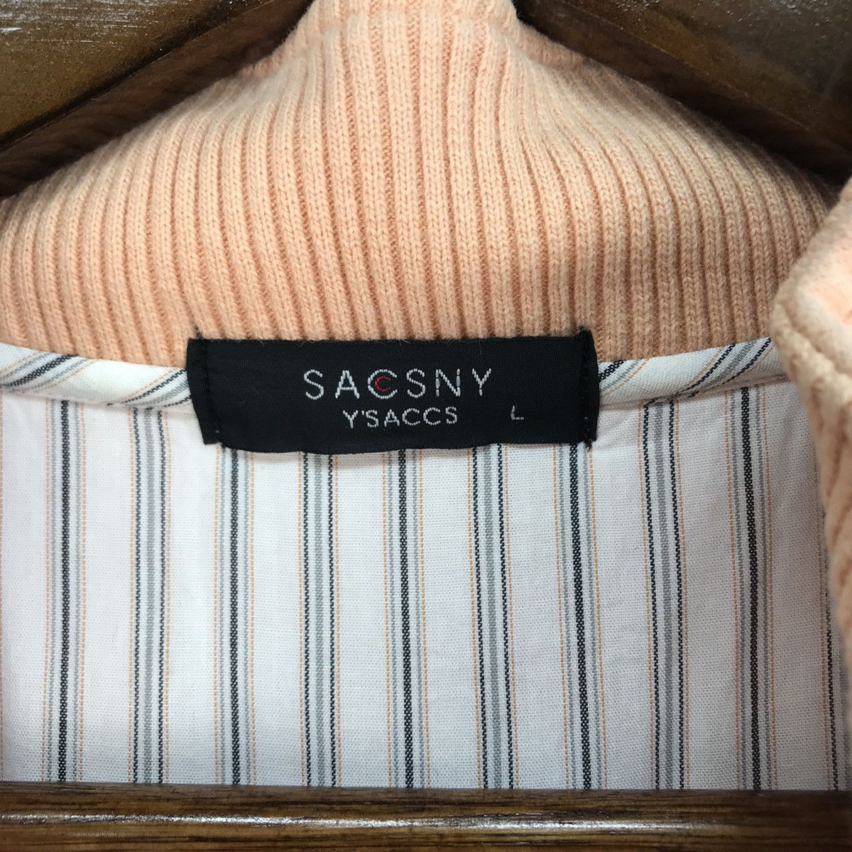 Japanese Brand Sacsny Y’Saccs By Yohji Yamamoto Half Zip Sweatshirt Size US L / EU 52-54 / 3 - 4 Thumbnail