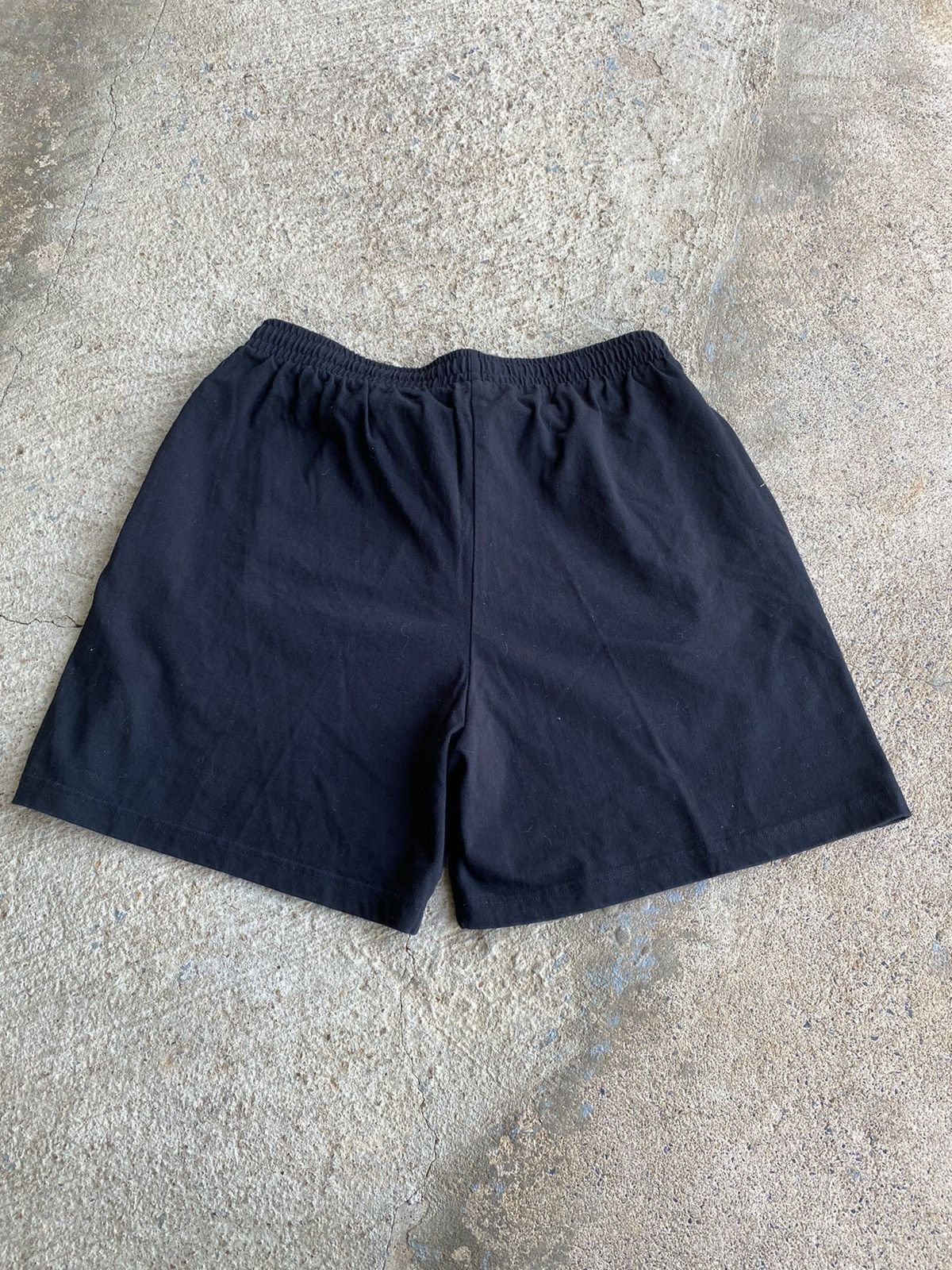 JNCO × No Fear × Vintage Vintage 90’s No Fear Black Cotton Essential Shorts Size US 30 / EU 46 - 4 Thumbnail