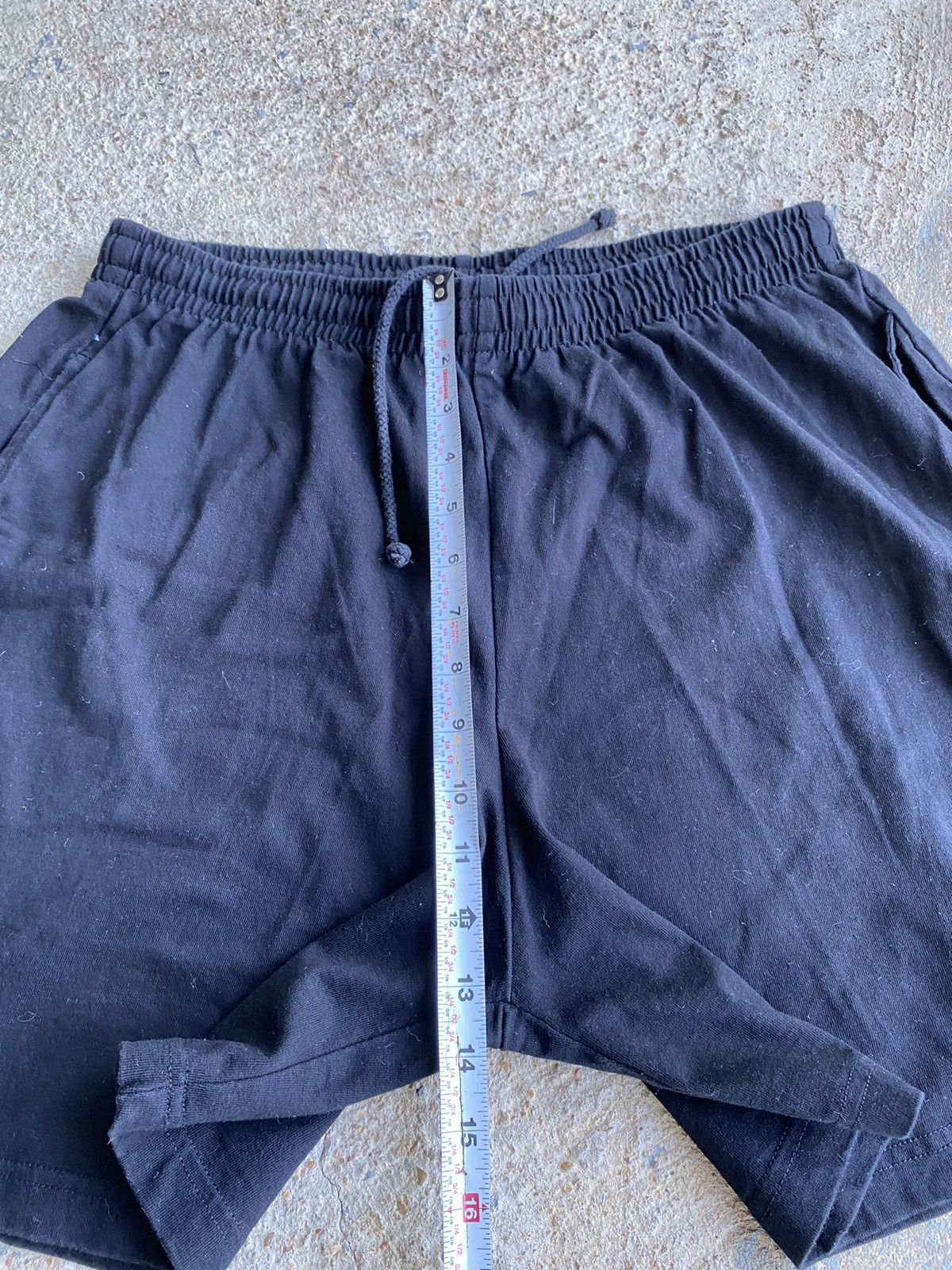 JNCO × No Fear × Vintage Vintage 90’s No Fear Black Cotton Essential Shorts Size US 30 / EU 46 - 8 Thumbnail