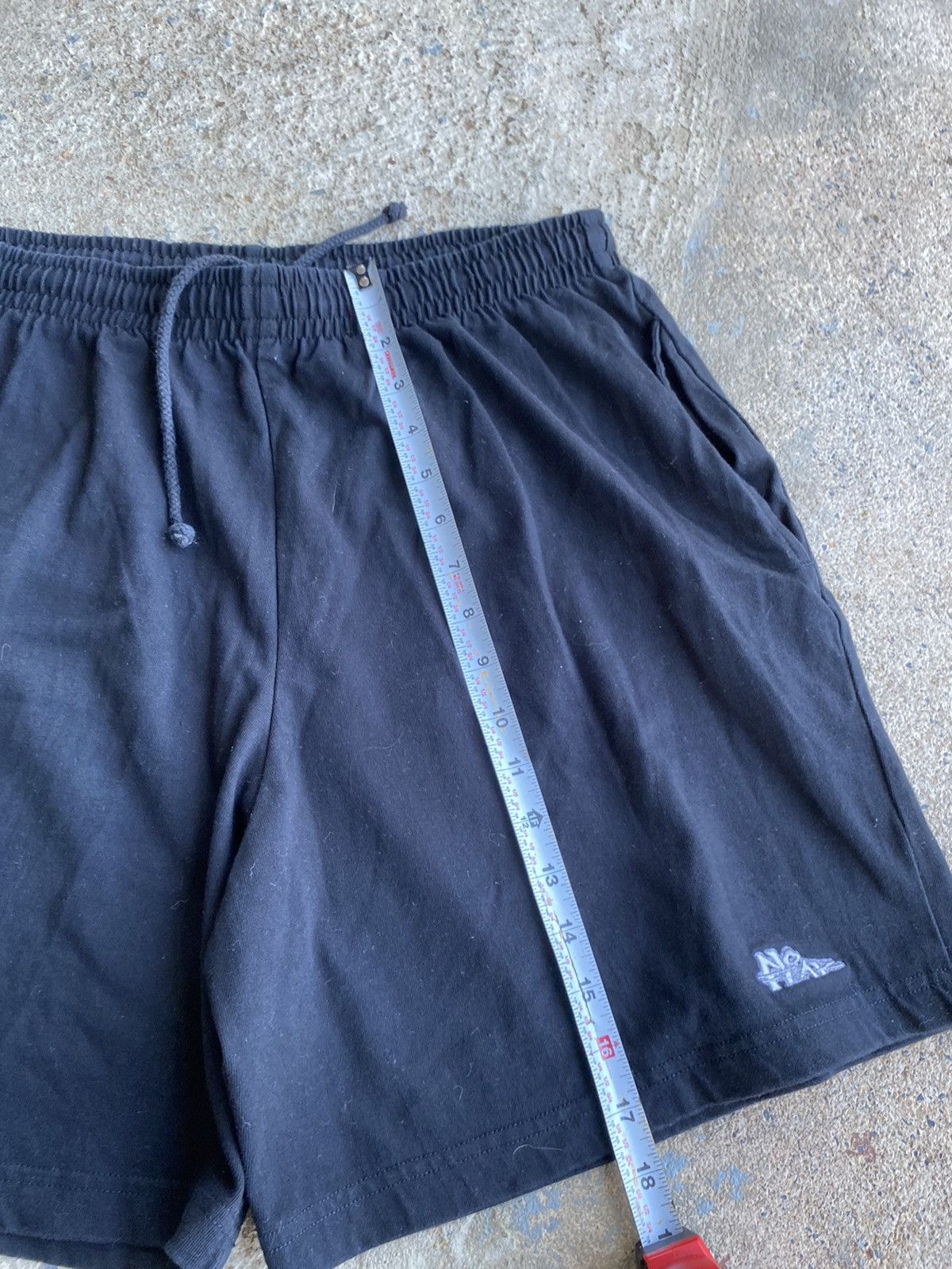 JNCO × No Fear × Vintage Vintage 90’s No Fear Black Cotton Essential Shorts Size US 30 / EU 46 - 6 Thumbnail