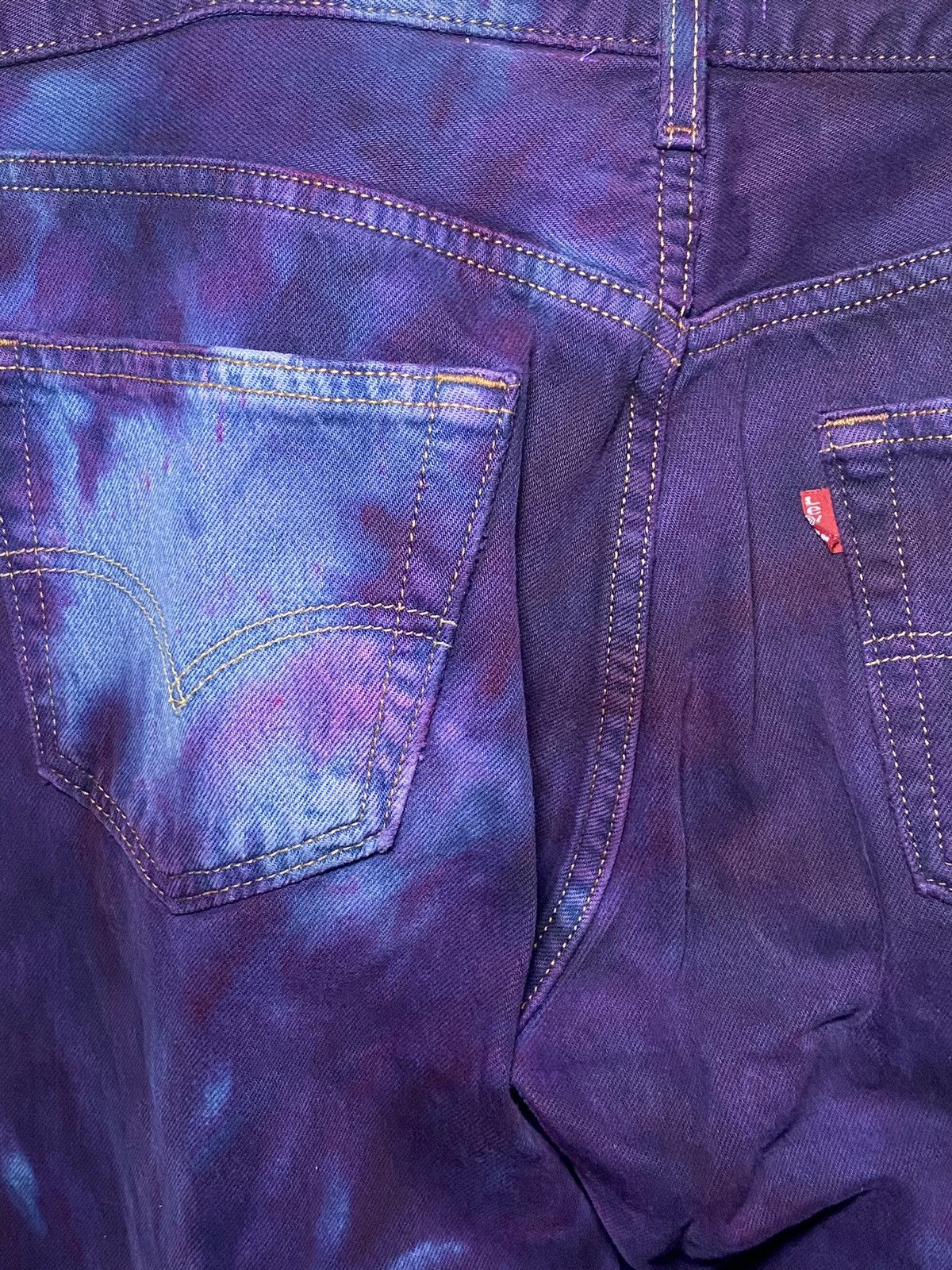 Levi's × Needles Needles Purple Levis Jeans Size US 34 / EU 50 - 6 Thumbnail