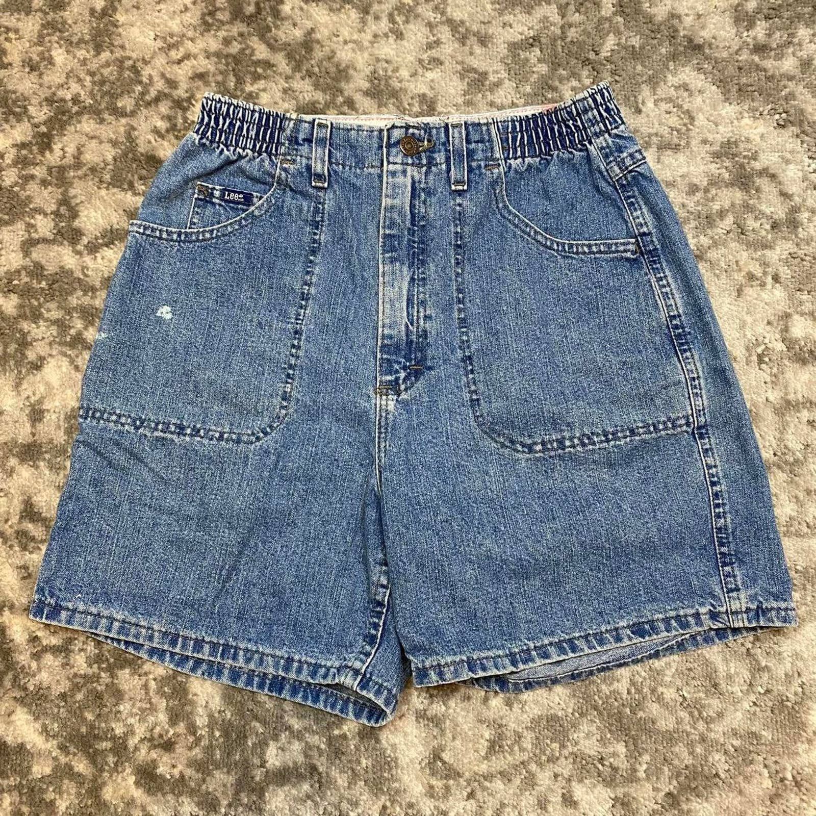 Vintage Vintage 90s Lee Denim Jorts Essential Baggy Cute Summer Y2K