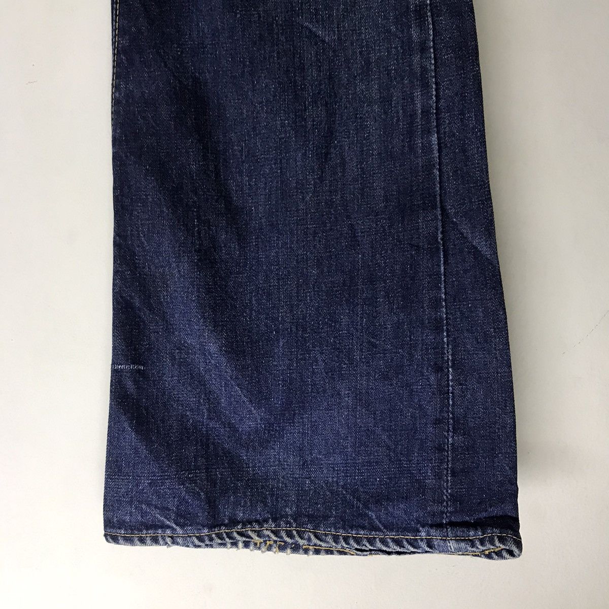 Vintage Vintage BISON Denim Super Flare Jeans Size US 30 / EU 46 - 9 Thumbnail