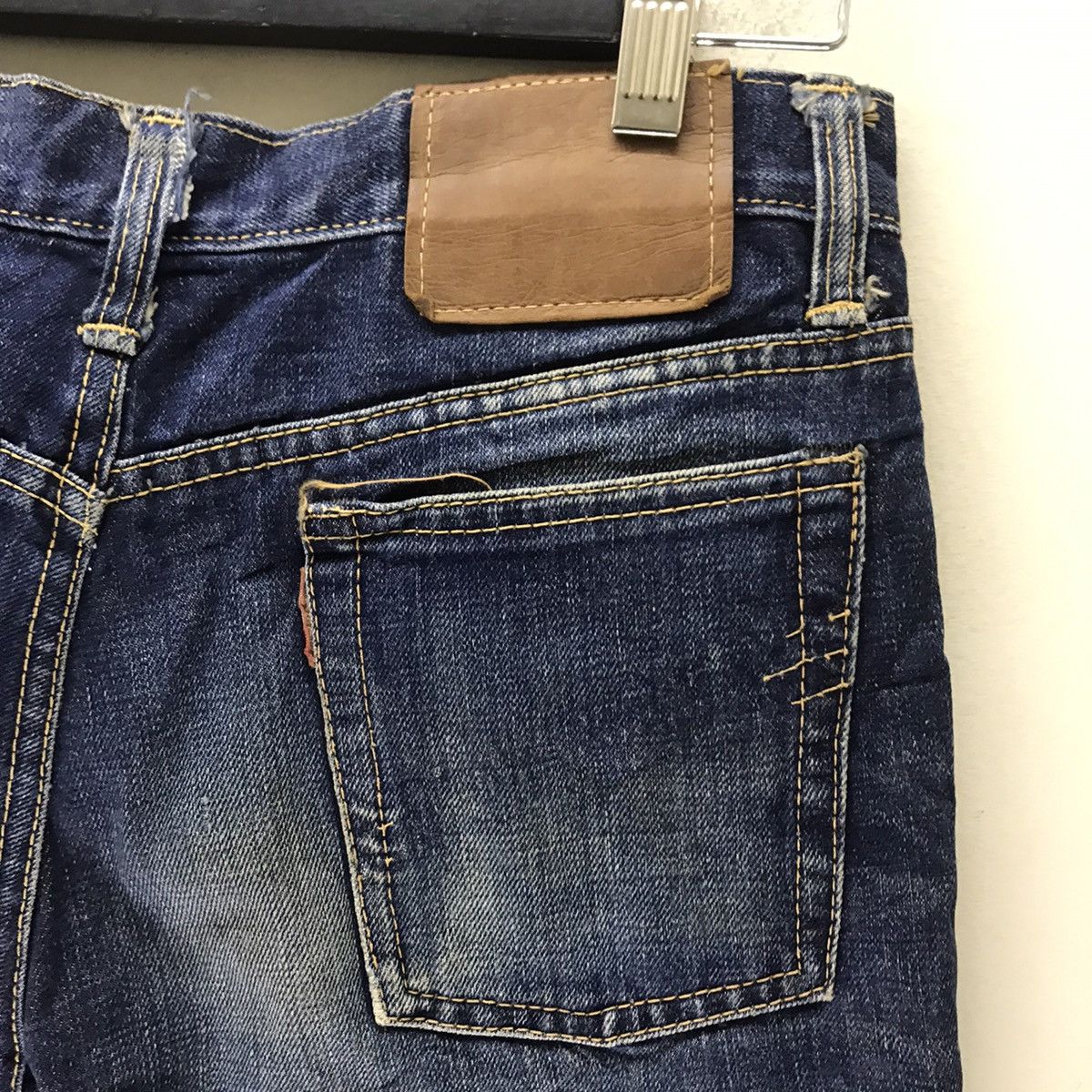 Vintage Vintage BISON Denim Super Flare Jeans Size US 30 / EU 46 - 12 Thumbnail