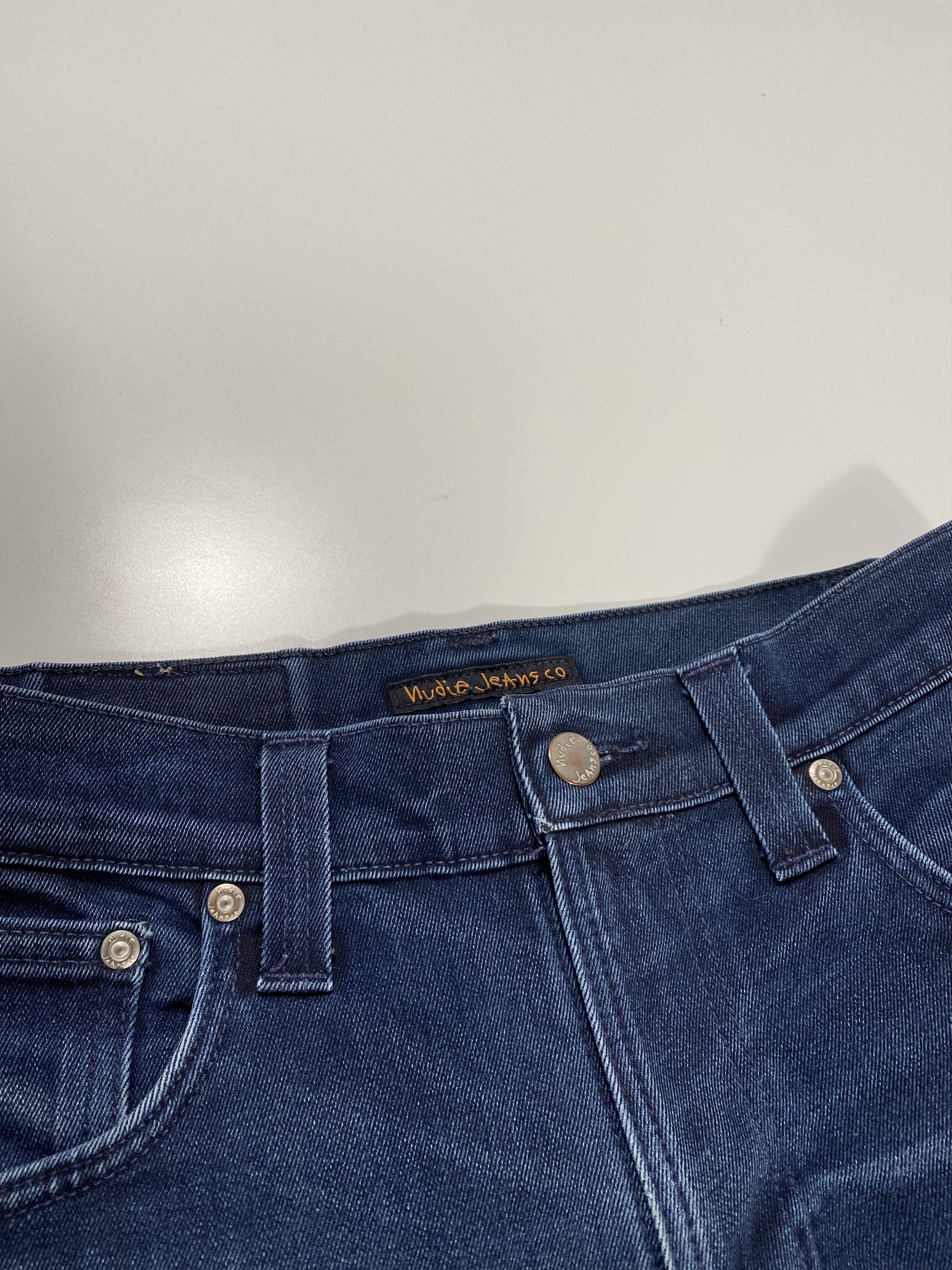 Nudie Jeans Nudie Jeans Thin Finn Dark shine jeans 28x28 Size US 28 / EU 44 - 3 Thumbnail