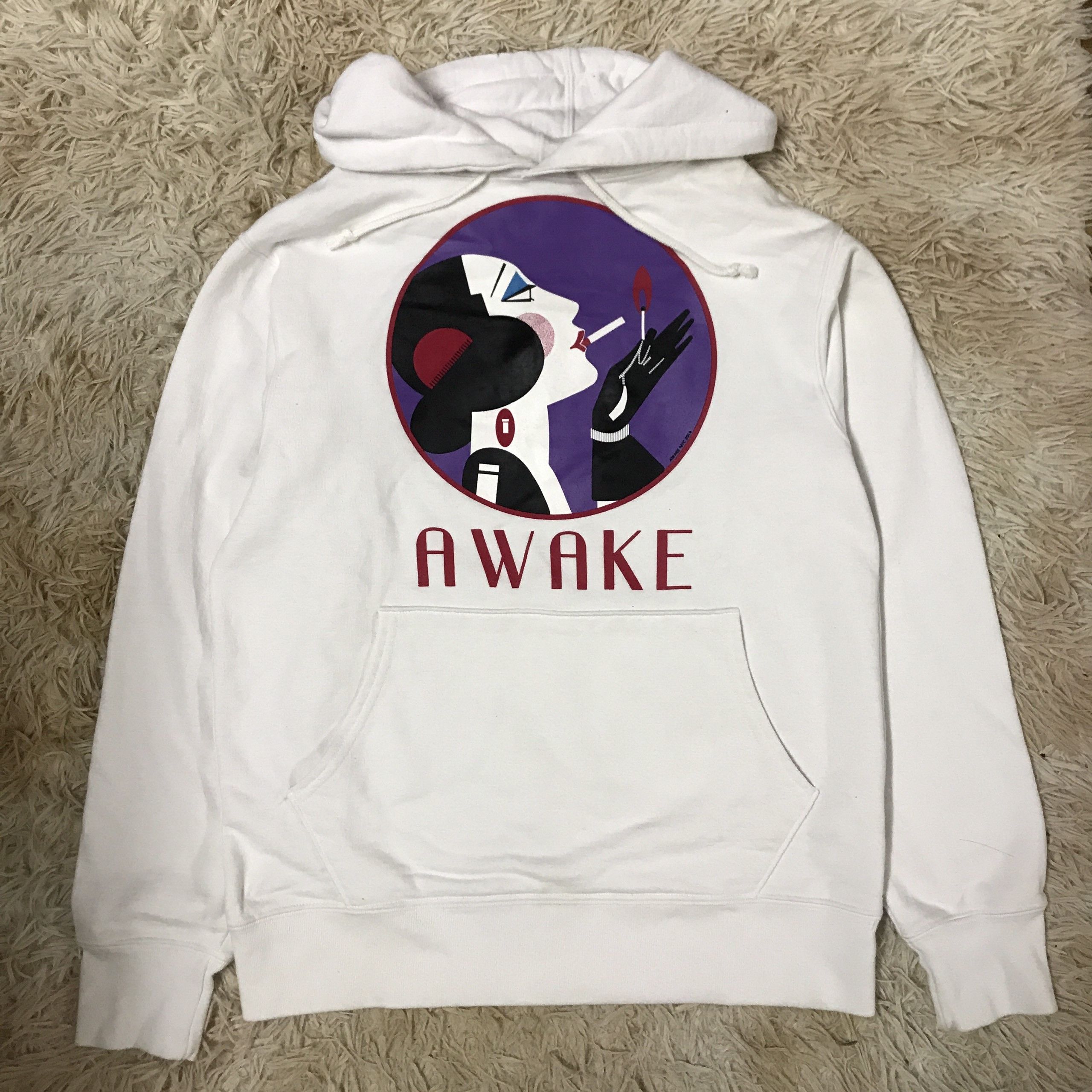 Awake NY Awake NYC Smoking Lady Hoodie Size US S / EU 44-46 / 1 - 1 Thumbnail