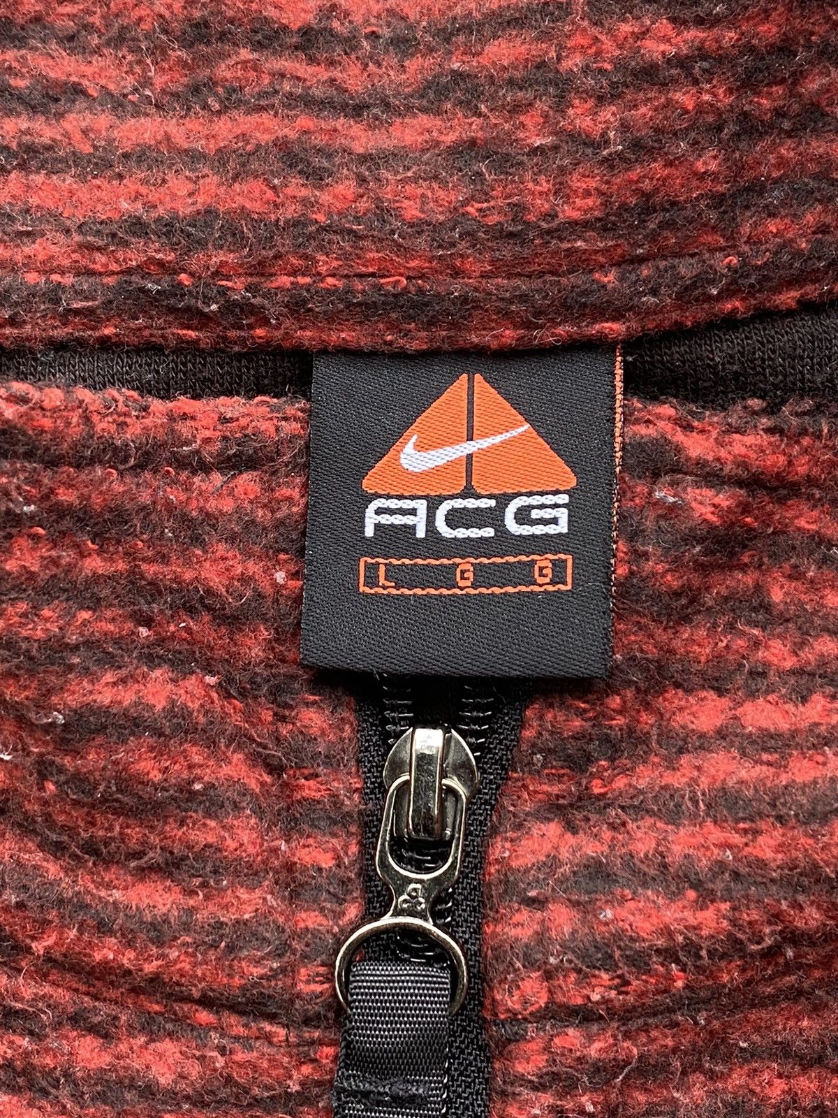 Nike Vintage Nike ACG Half Zipped Fleece Crewneck Size US XL / EU 56 / 4 - 4 Thumbnail
