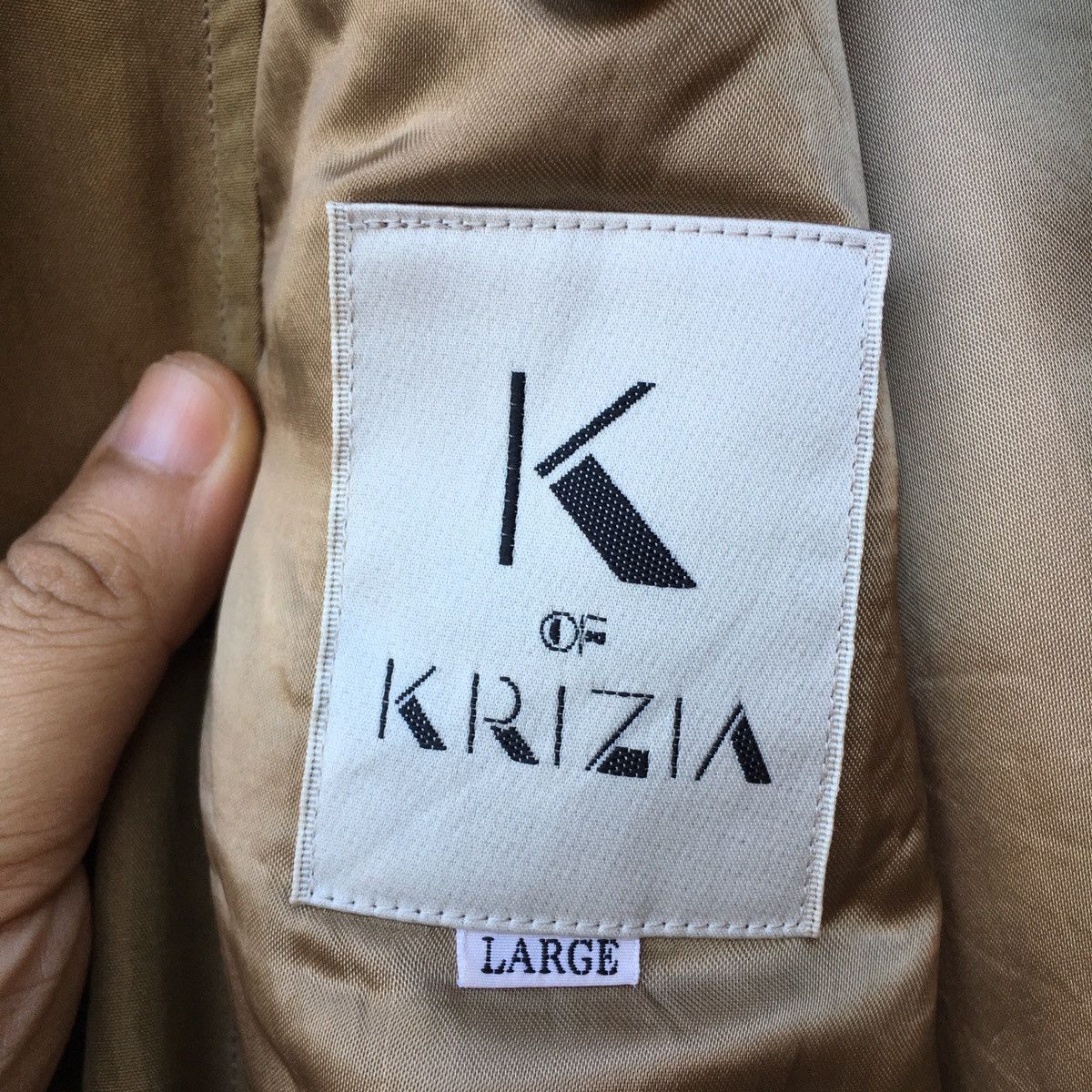 Krizia Uomo Vintage K Of Krizia Zip Up Jacket Size US L / EU 52-54 / 3 - 9 Thumbnail