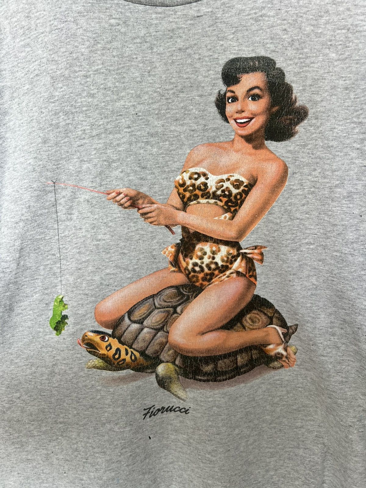 Fiorucci Fiorucci T-Shirt Girl logo Size US M / EU 48-50 / 2 - 3 Thumbnail