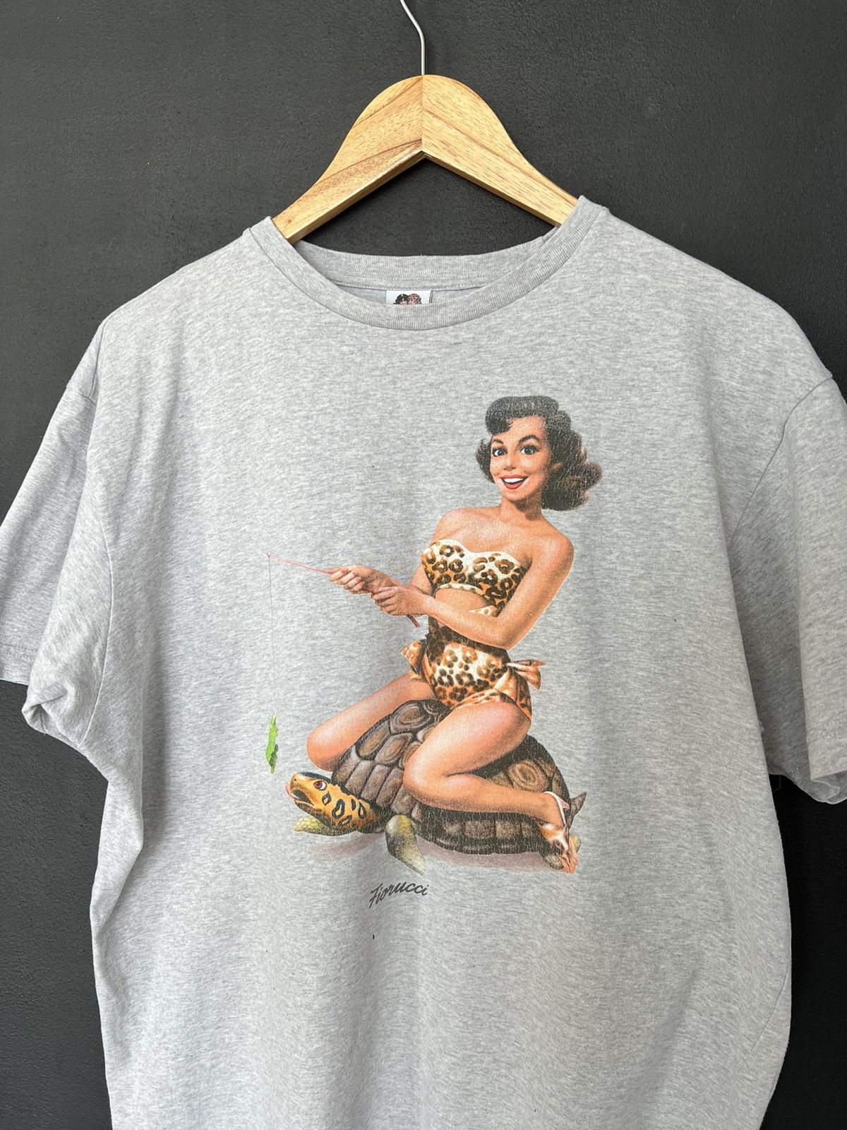 Fiorucci Fiorucci T-Shirt Girl logo Size US M / EU 48-50 / 2 - 2 Thumbnail