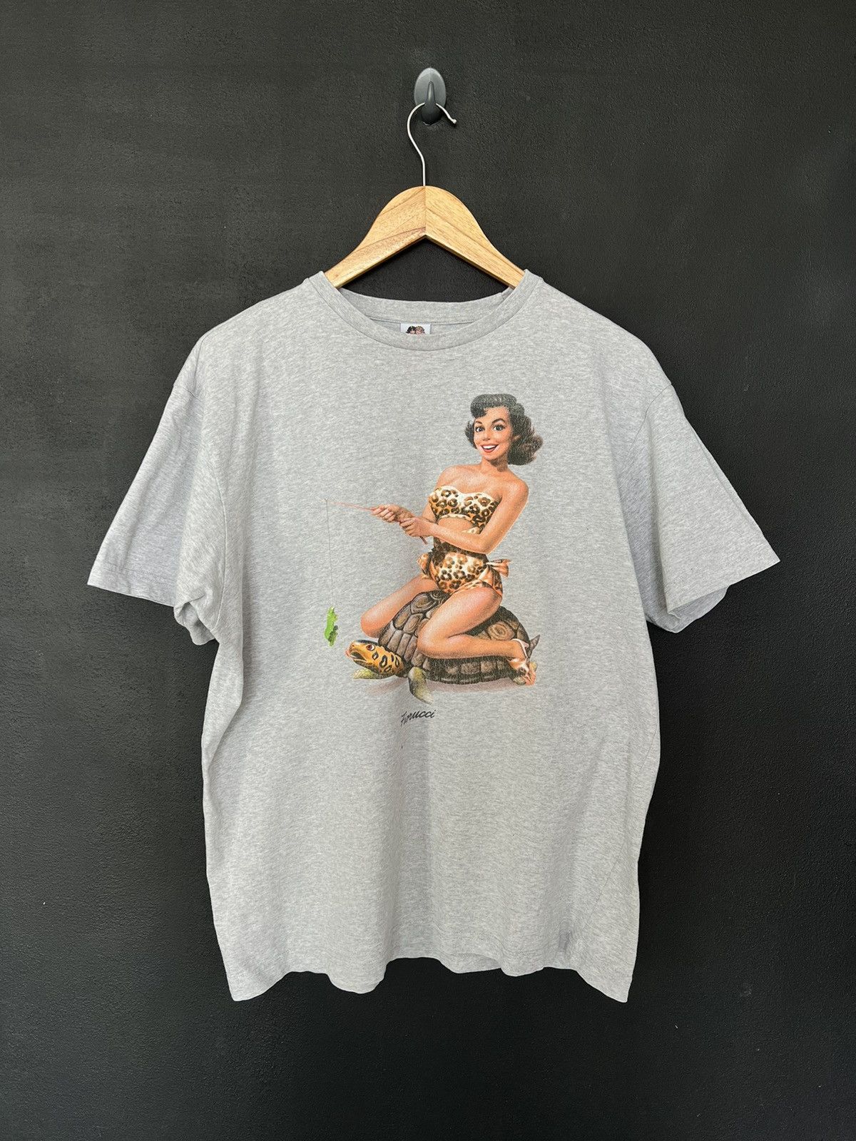 Fiorucci Fiorucci T-Shirt Girl logo Size US M / EU 48-50 / 2 - 1 Thumbnail