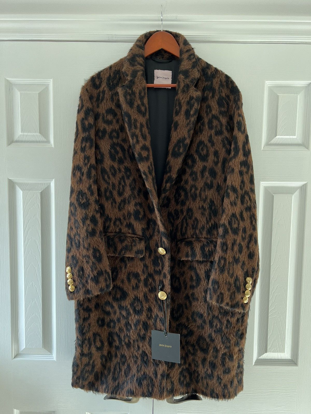 Palm Angels Palm Angels Leopard Coat | Grailed