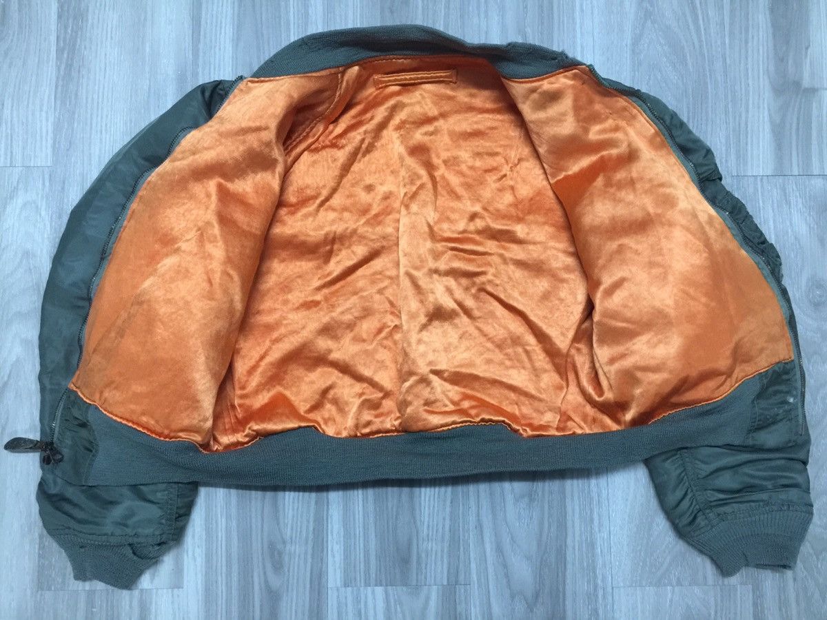 Alpha Industries Vintage USAF L2B Flight Jacket Nam War Size Small Size US S / EU 44-46 / 1 - 7 Thumbnail