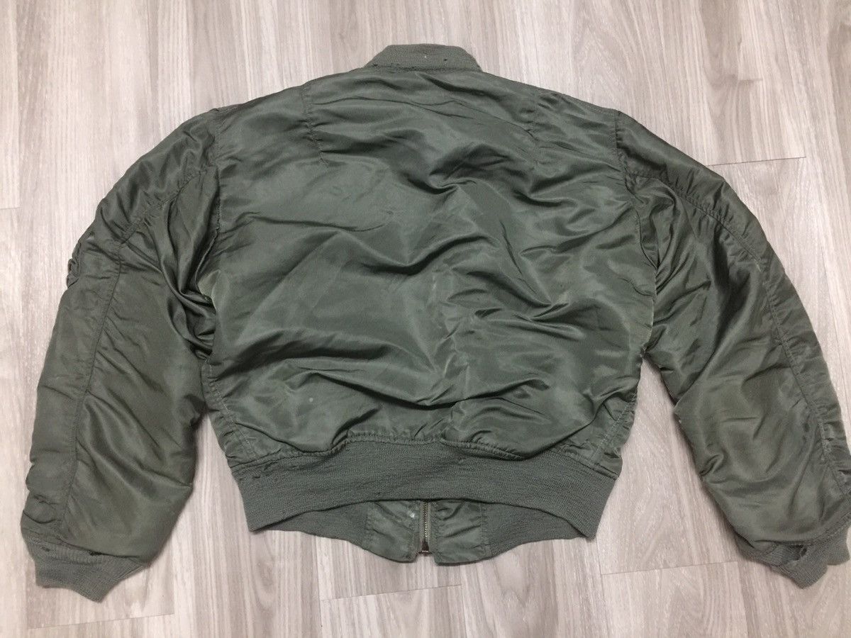 Alpha Industries Vintage USAF L2B Flight Jacket Nam War Size Small Size US S / EU 44-46 / 1 - 8 Thumbnail