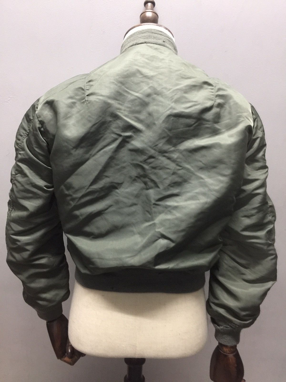 Alpha Industries Vintage USAF L2B Flight Jacket Nam War Size Small Size US S / EU 44-46 / 1 - 3 Thumbnail