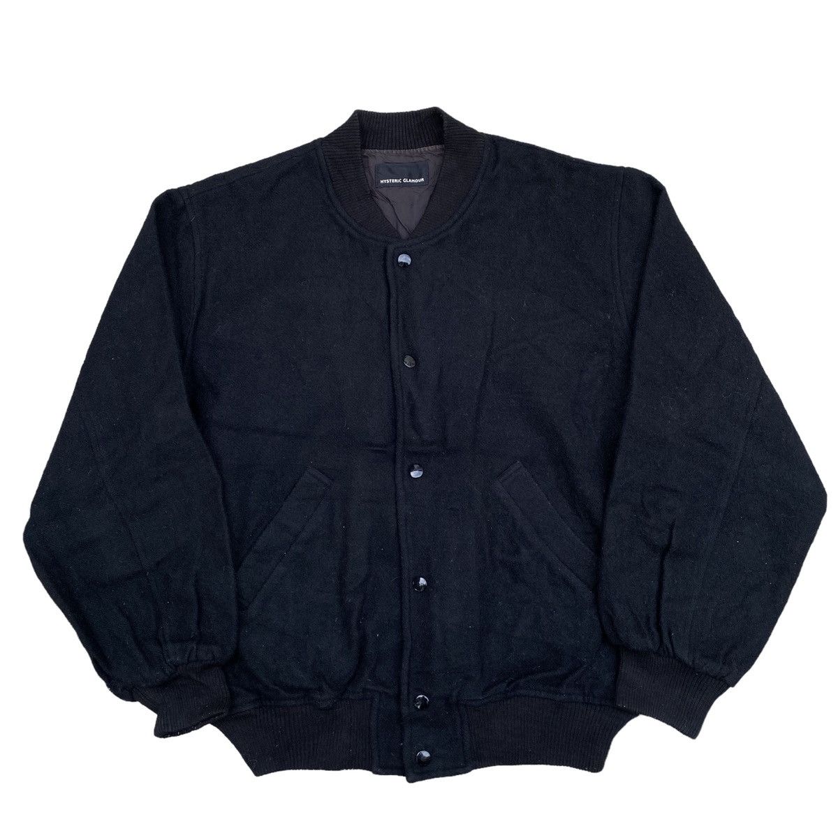 Hysteric Glamour Rare Hysteric Glamour Drug Love Queens Wool Varsity Jacket Size US M / EU 48-50 / 2 - 4 Thumbnail
