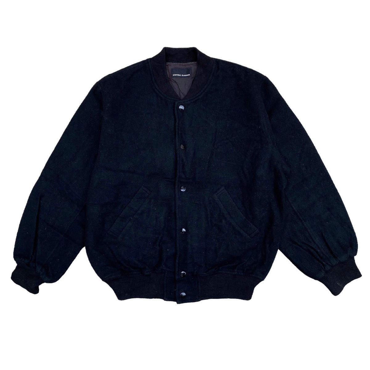 Hysteric Glamour Rare Hysteric Glamour Drug Love Queens Wool Varsity Jacket Size US M / EU 48-50 / 2 - 5 Thumbnail
