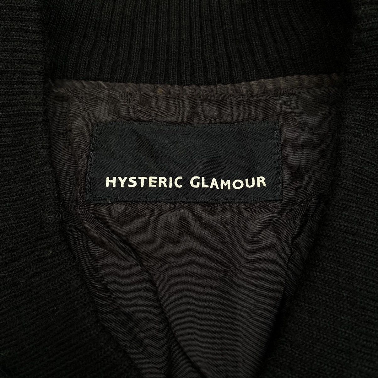 Hysteric Glamour Rare Hysteric Glamour Drug Love Queens Wool Varsity Jacket Size US M / EU 48-50 / 2 - 8 Thumbnail