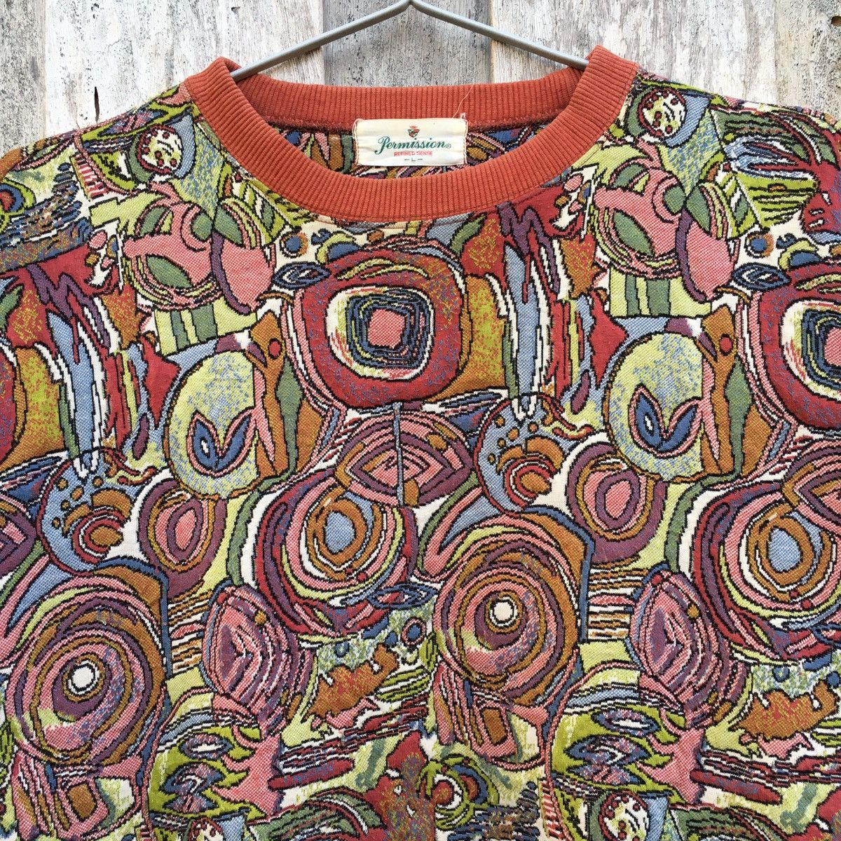 Vintage Vintage Permission Refined Sense Crewneck Sweatshirt Size US M / EU 48-50 / 2 - 2 Thumbnail