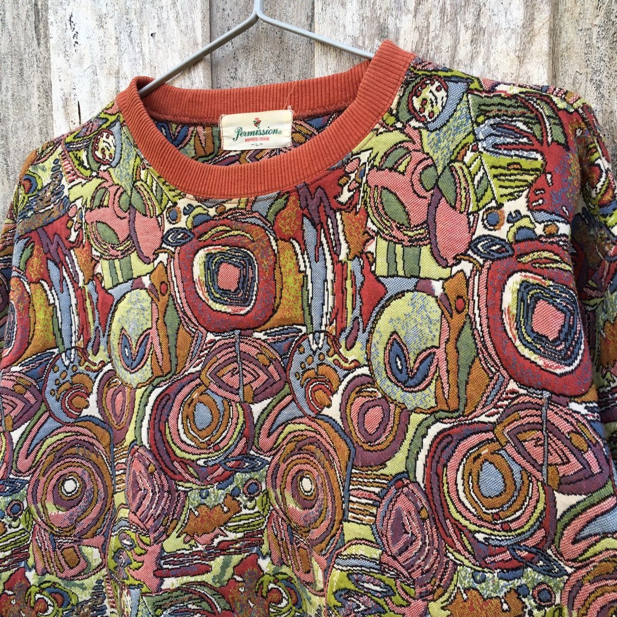 Vintage Vintage Permission Refined Sense Crewneck Sweatshirt Size US M / EU 48-50 / 2 - 3 Thumbnail