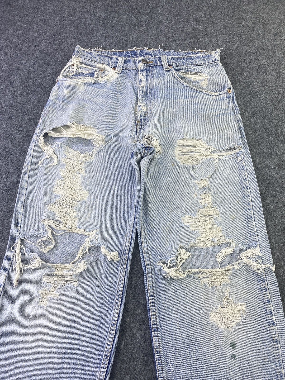 Levi's 90s Vintage Levi's 550 Distress Jeans - J583 Size US 30 / EU 46 - 10 Thumbnail