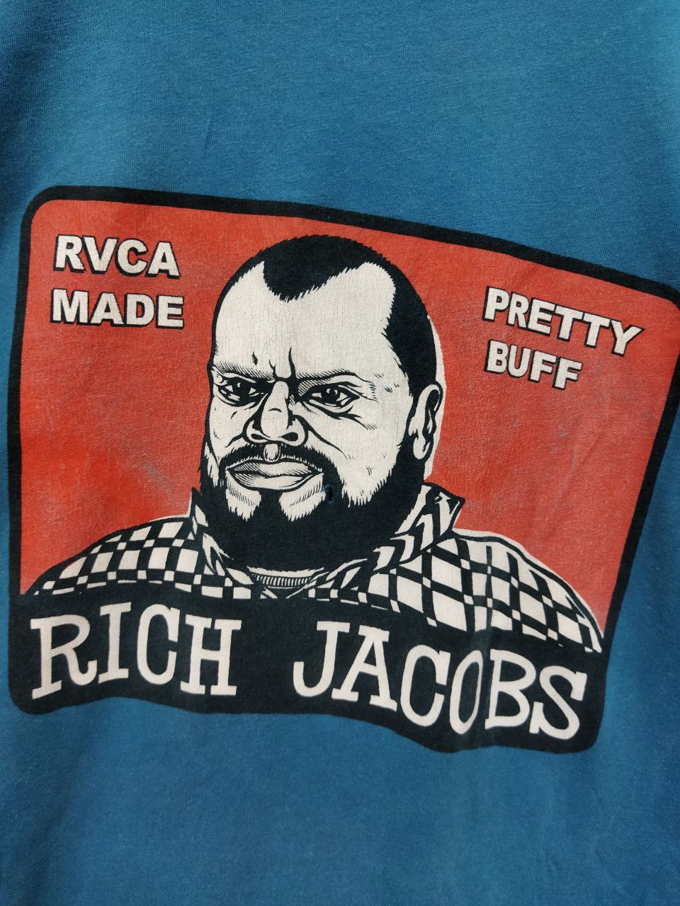 RVCA RVCA RICH JACOBS Distressed Tshirt Size US L / EU 52-54 / 3 - 3 Thumbnail