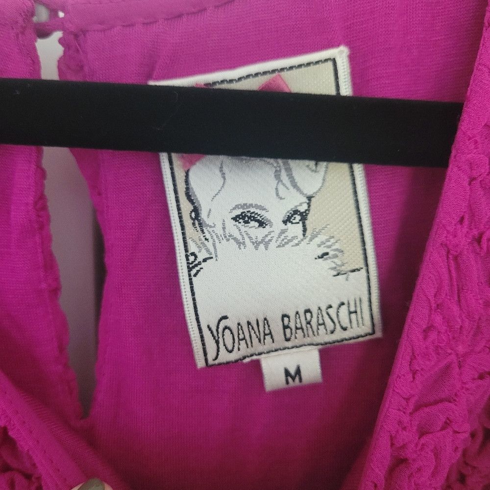 Yoana Baraschi Sleeveless Embroidered Belted Chiffon Dress