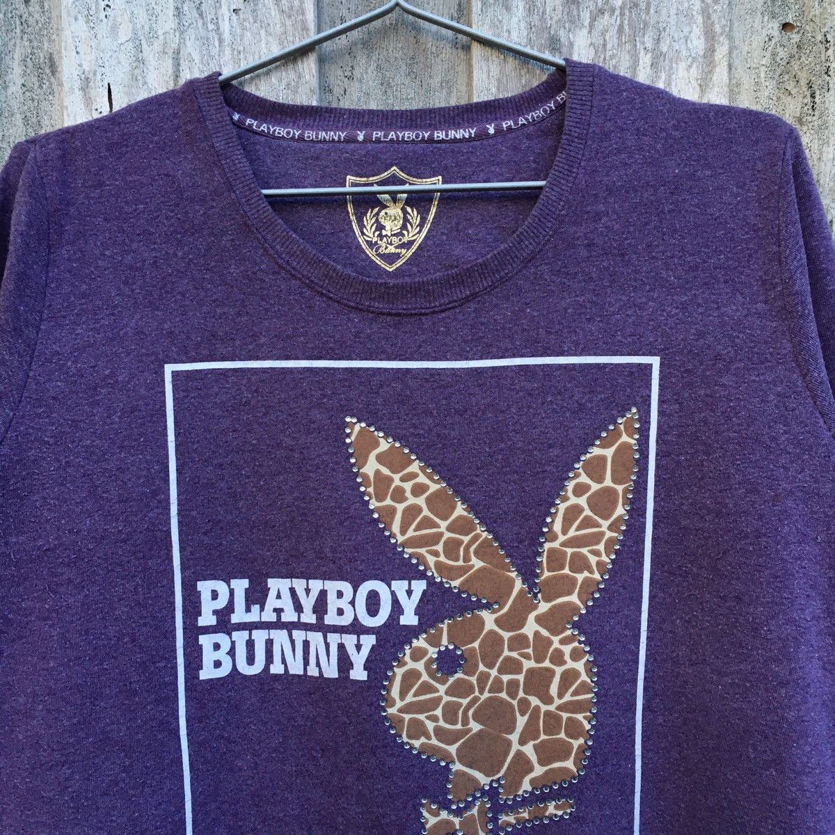 Playboy × Vintage Vintage Playboy Bunny Big Logo Crewneck Sweatshirt Size L / US 10 / IT 46 - 2 Thumbnail