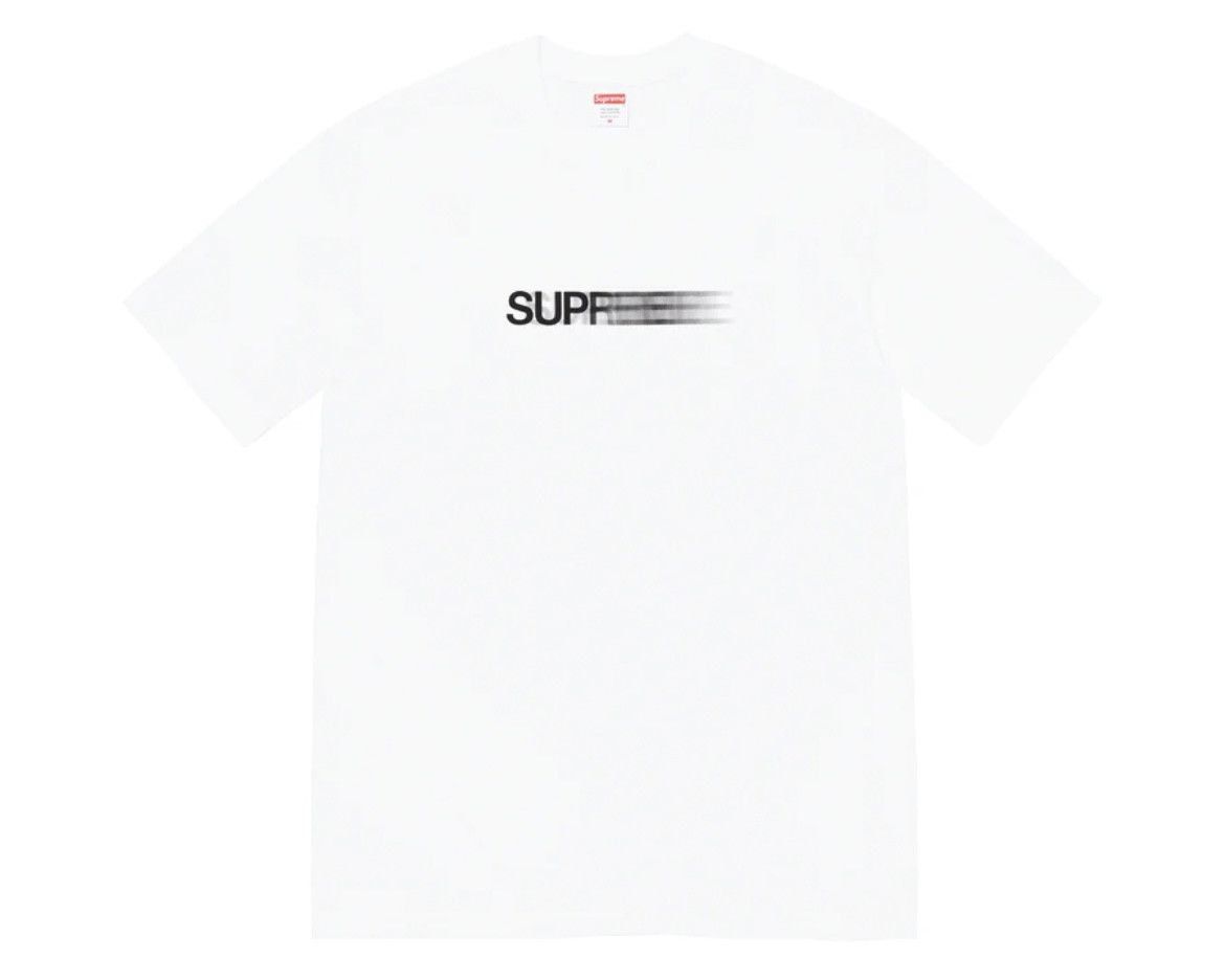 Supreme Supreme Motion Logo Tee White XL in Hand | Grailed