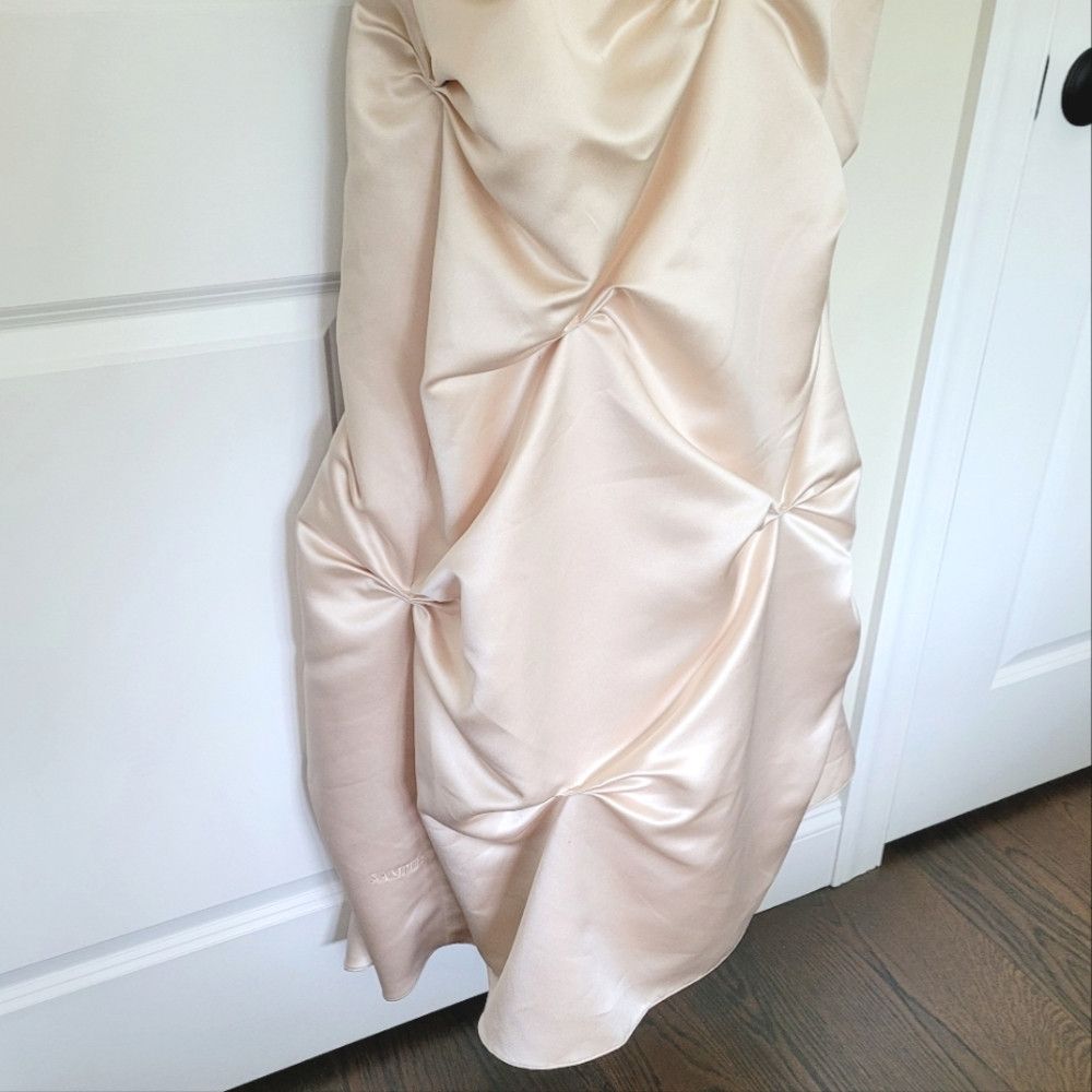 Other Bill Levkoff 550 Strapless Satin Gown [Discontinued] Size M / US 6-8 / IT 42-44 - 8 Thumbnail