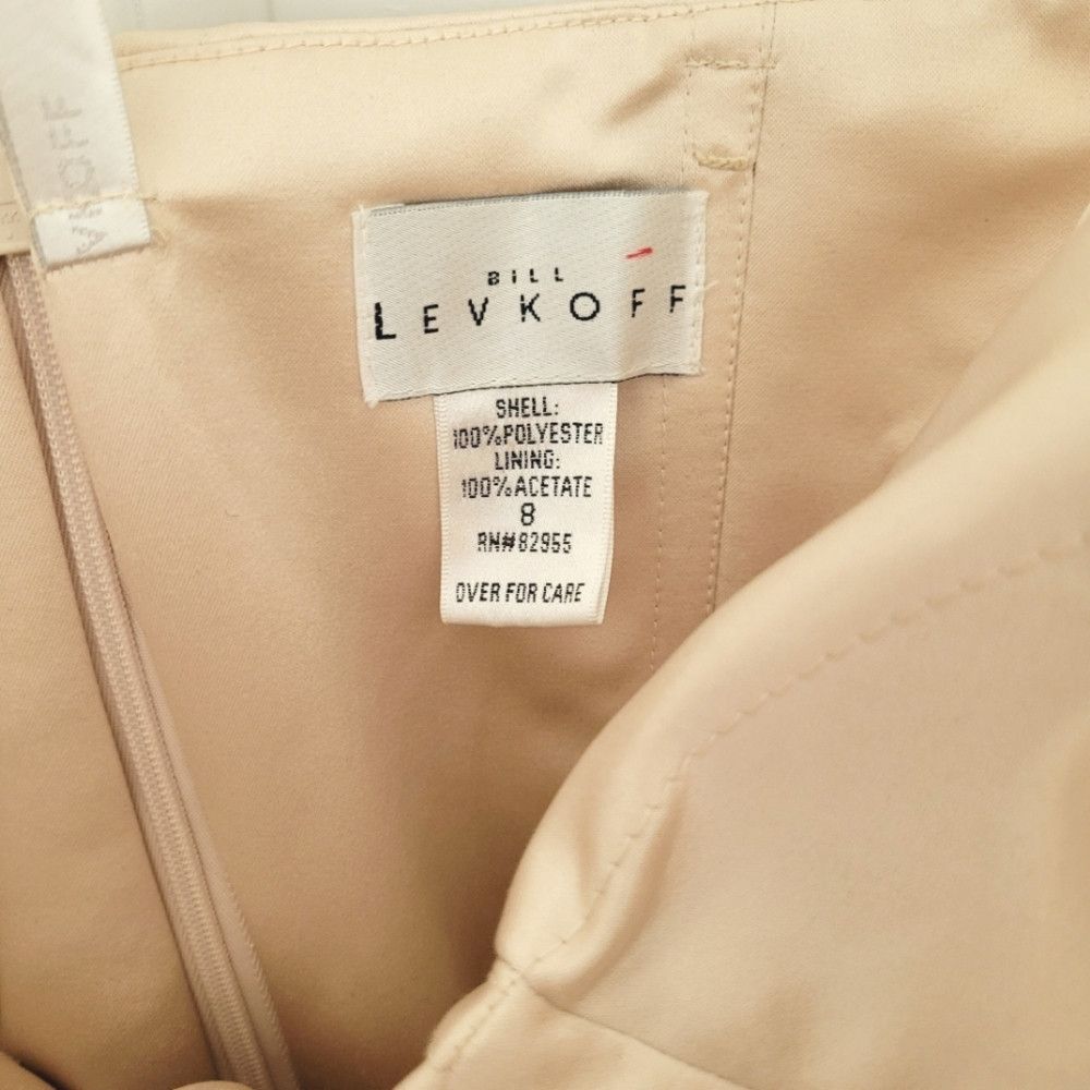 Other Bill Levkoff 550 Strapless Satin Gown [Discontinued] Size M / US 6-8 / IT 42-44 - 5 Thumbnail