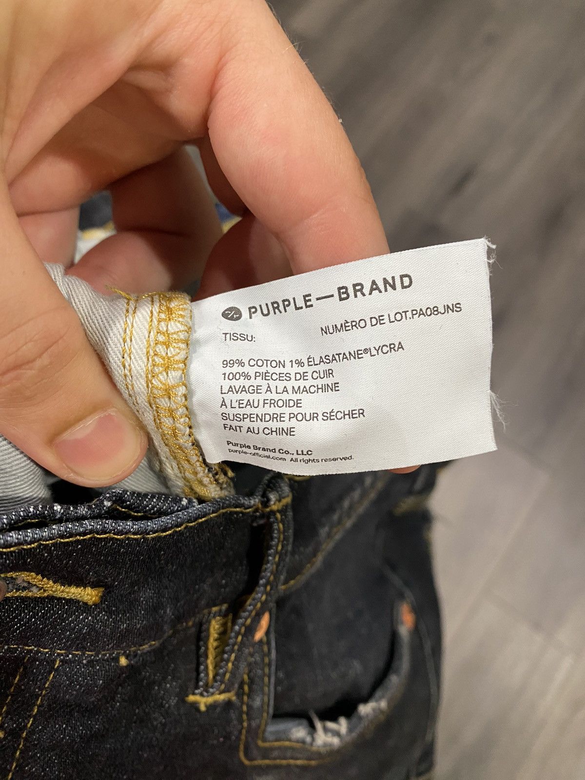 Purple Brand Purple Brand Blue Denim Jeans Size 31 Size US 31 - 5 Thumbnail
