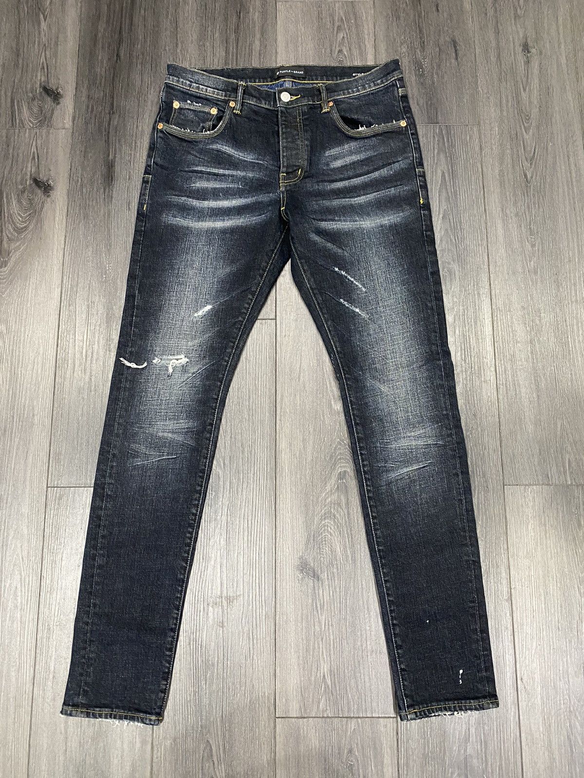 Purple Brand Purple Brand Blue Denim Jeans Size 31 Size US 31 - 1 Thumbnail