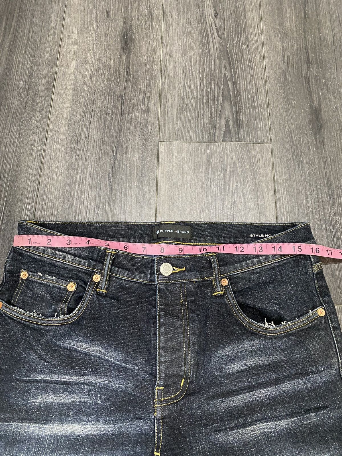 Purple Brand Purple Brand Blue Denim Jeans Size 31 Size US 31 - 6 Thumbnail