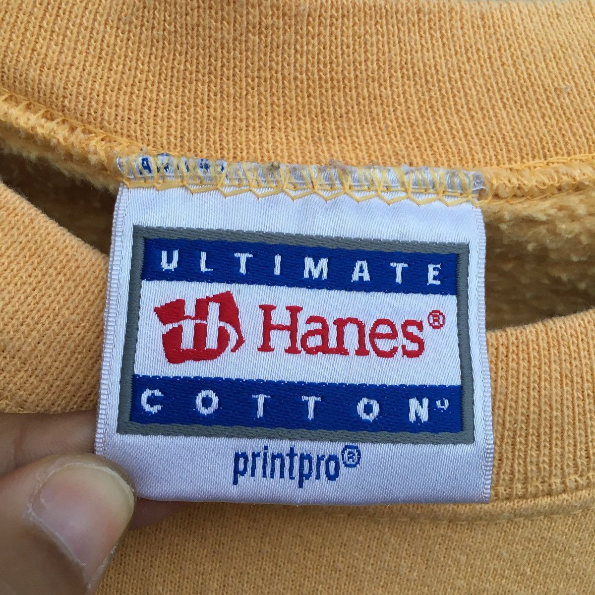 Hanes × Vintage Vintage Hanes Michigan Spell Out Crewneck Sweatshirt Size US XXL / EU 58 / 5 - 5 Thumbnail