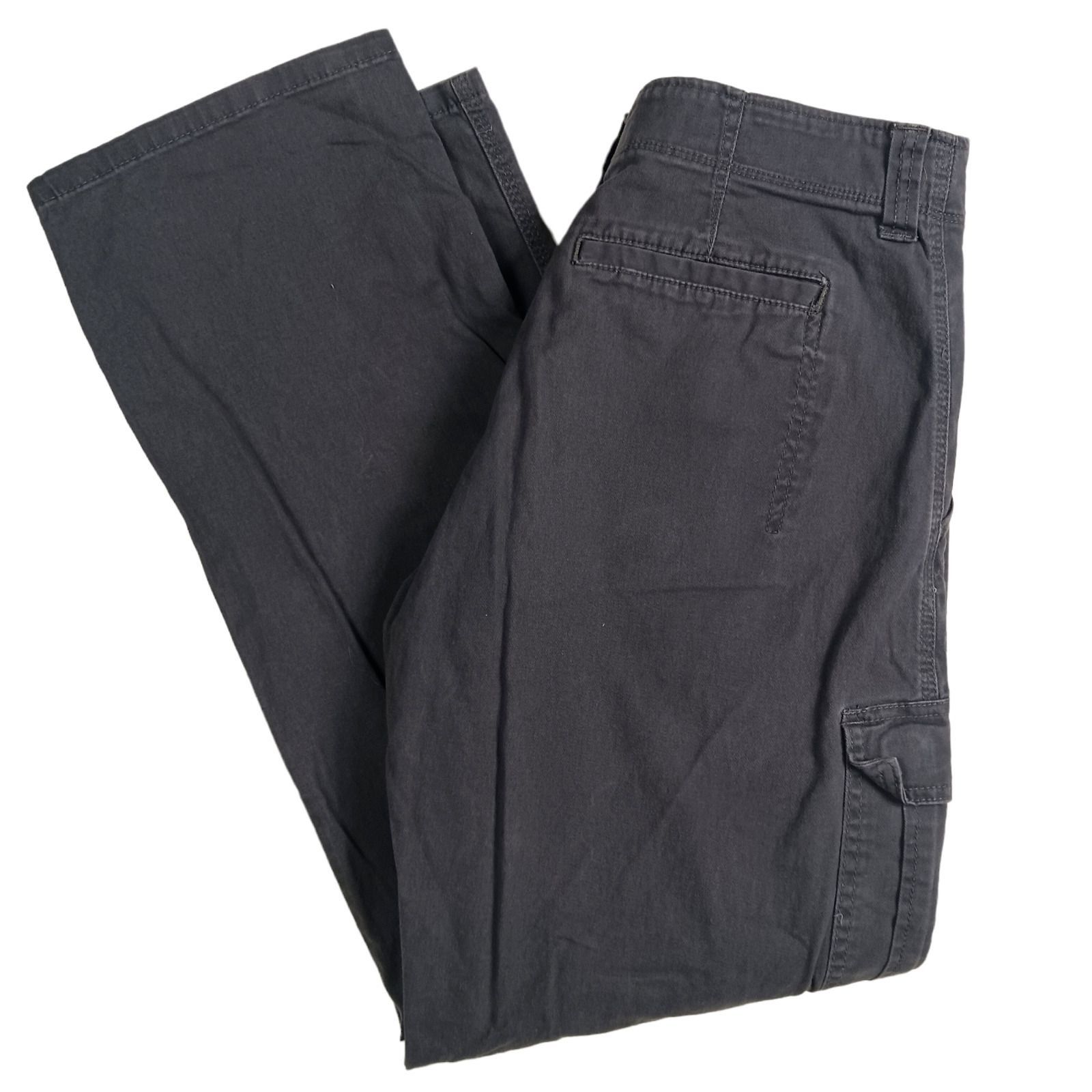 Wrangler Wrangler Mens Relaxed Fit Cargo Pants Anthracite Gray 32x30 ...