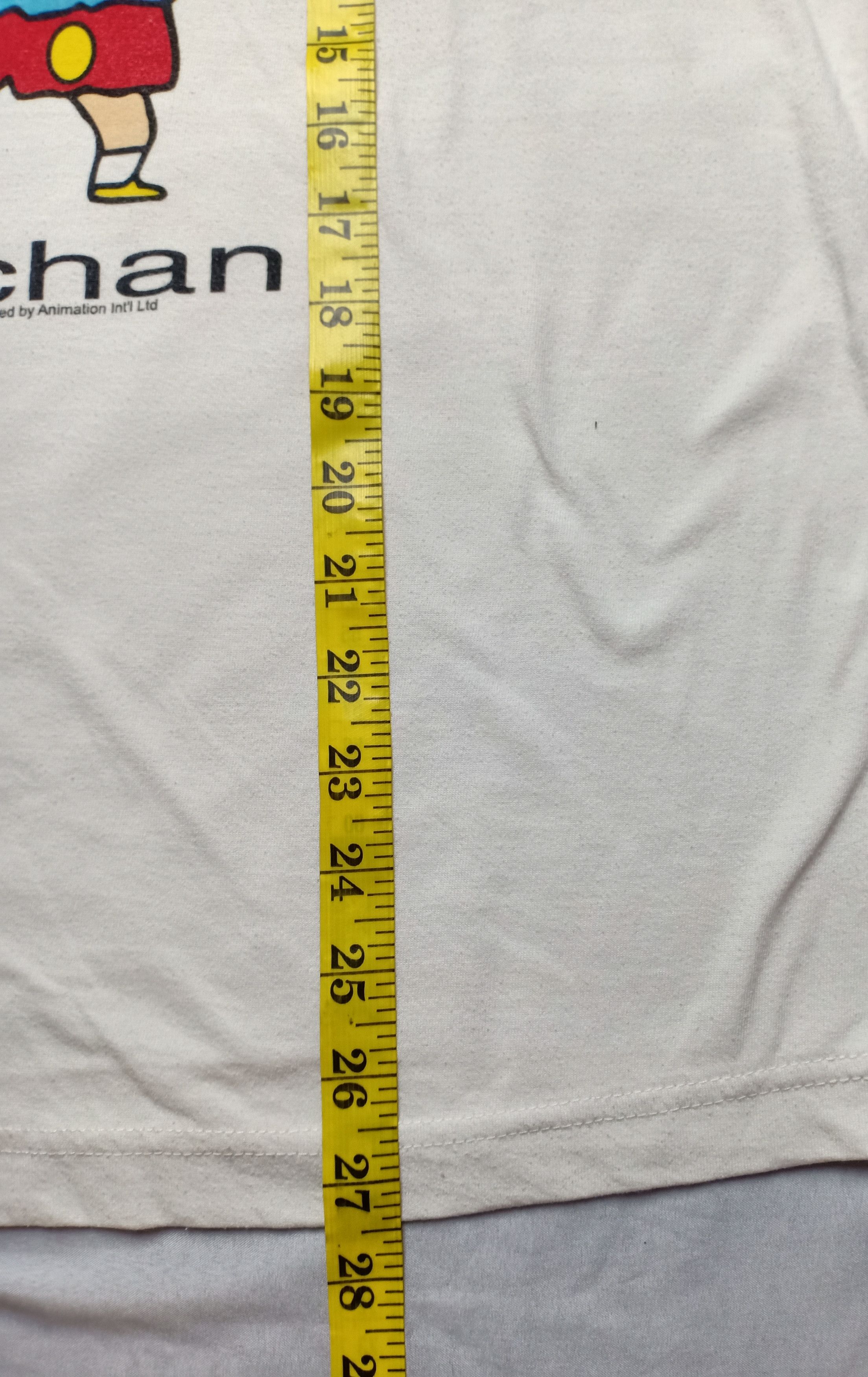 Anime 90s Shin Chan 1992 Anime Funny Japanese Cartoon Tee Size US M / EU 48-50 / 2 - 8 Thumbnail