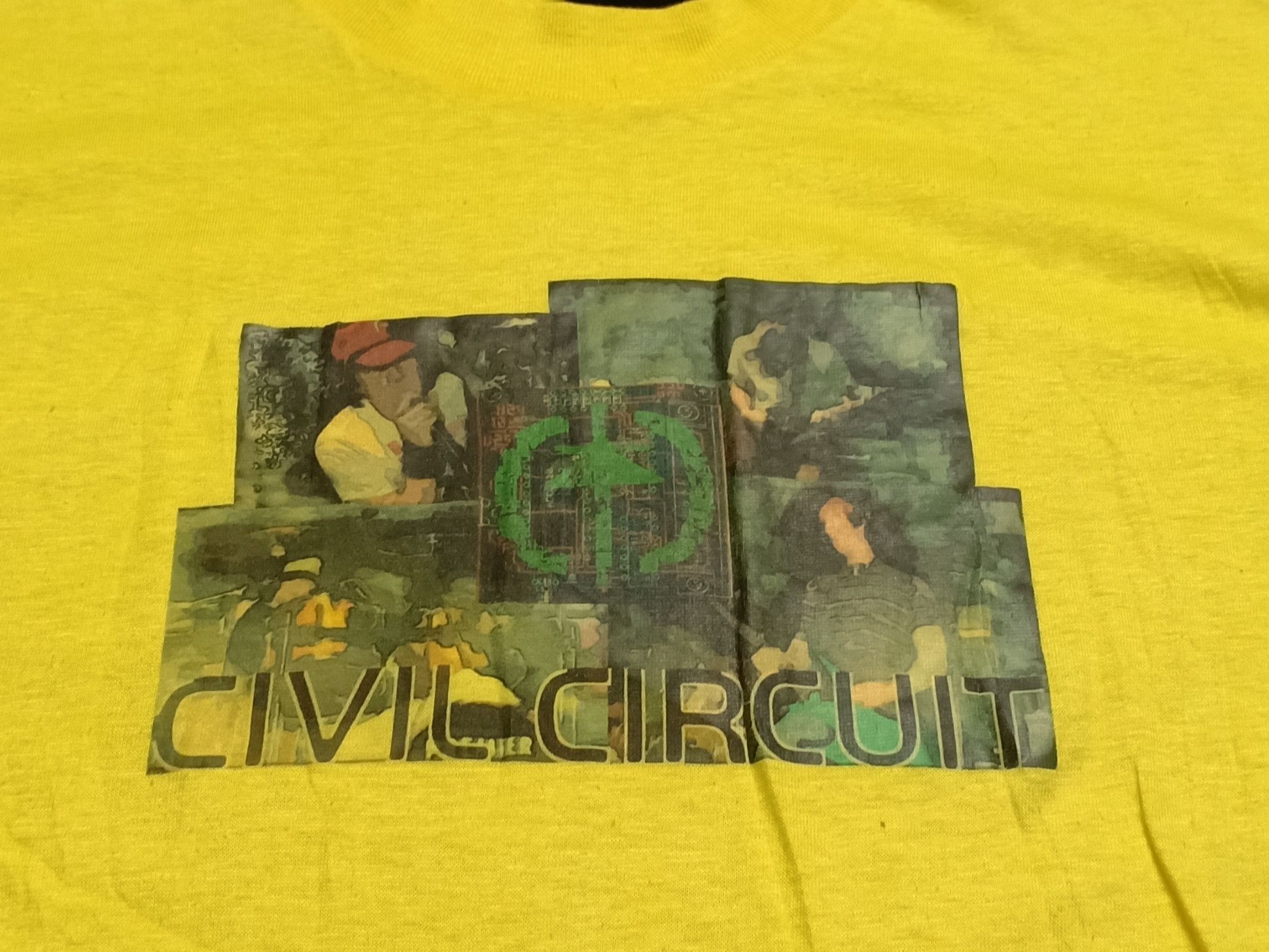 Band Tees Vintage 80s Civil Circuit by Touch Of Gold Tee Band Artist Size US S / EU 44-46 / 1 - 2 Thumbnail