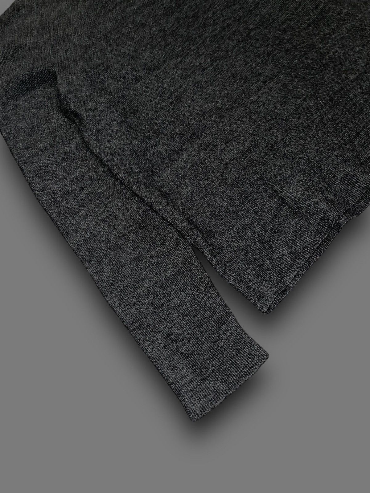hannes roether Hannes Roether Dark Grey Swamp Wool Sweater Size US M / EU 48-50 / 2 - 3 Thumbnail