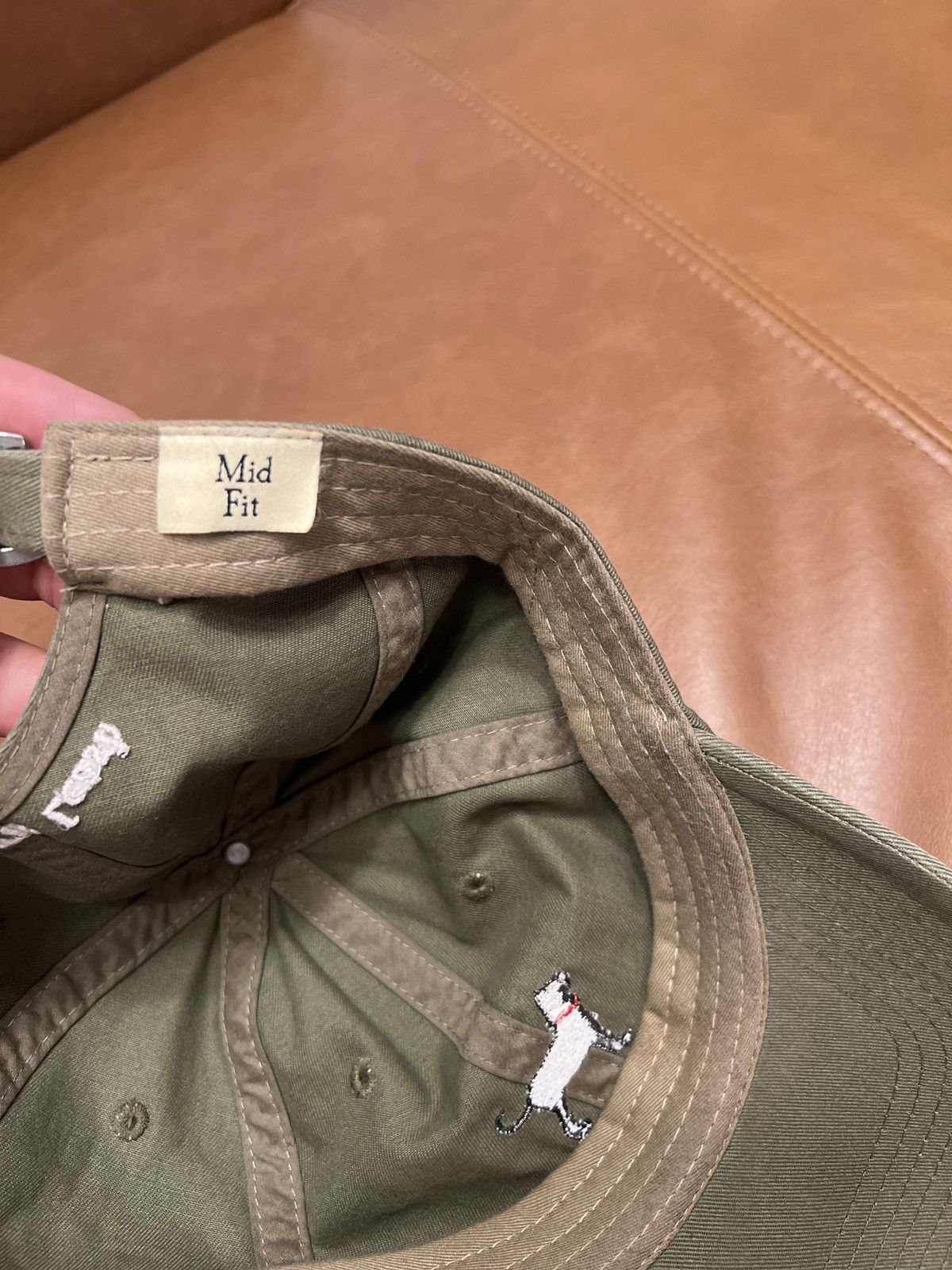 Other The Black Dog Green Mid Fit Dad Hat Size ONE SIZE - 4 Thumbnail